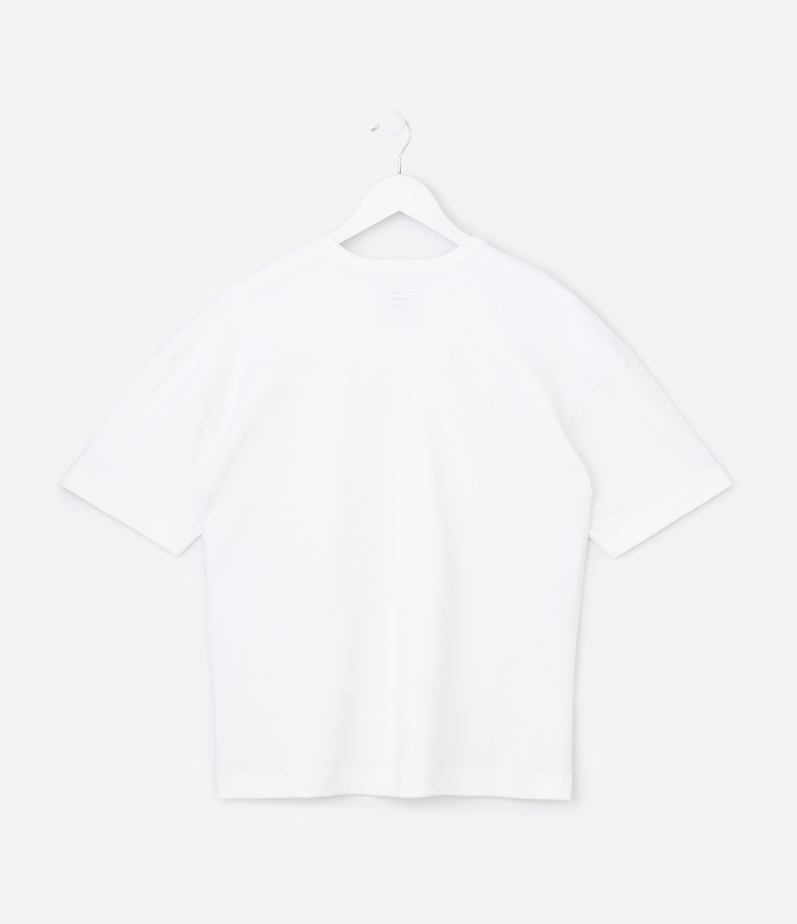 Camiseta Oversized Infantil em Suedine - Tam 5 a 14 Anos Branco 2