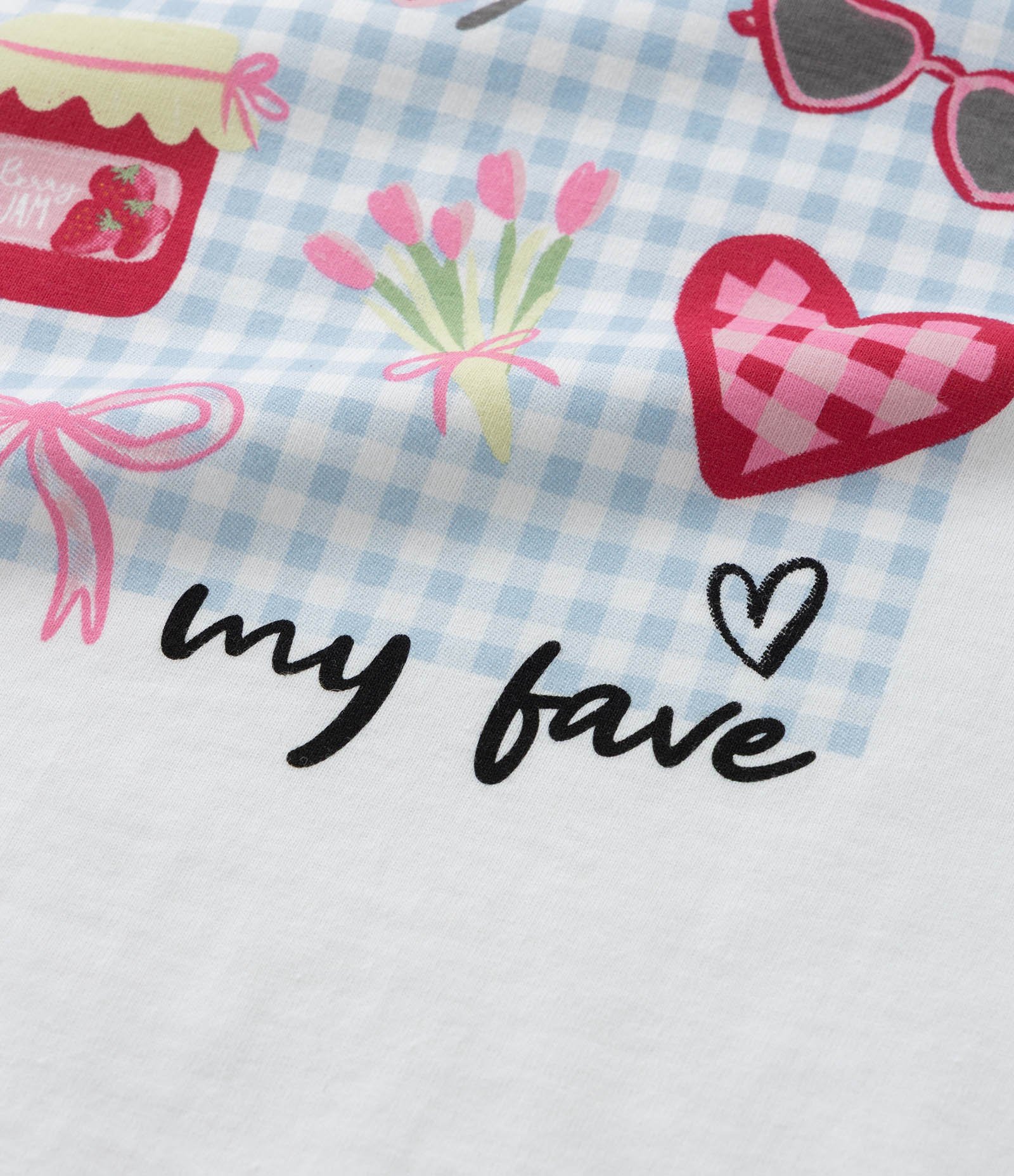Conjunto Infantil com Estampa Localizada e Lettering Summer Is My Fave - Tam 1 A 6 Anos Branco/Azul claro 9