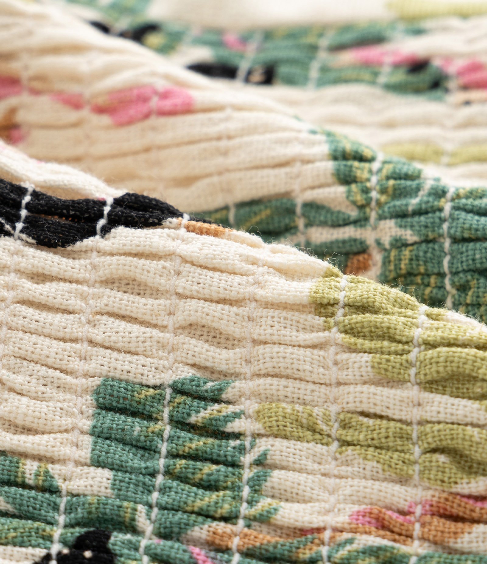 Vestido Midi em Viscolinho com Estampa Tropical Curve & Plus Size Bege 6