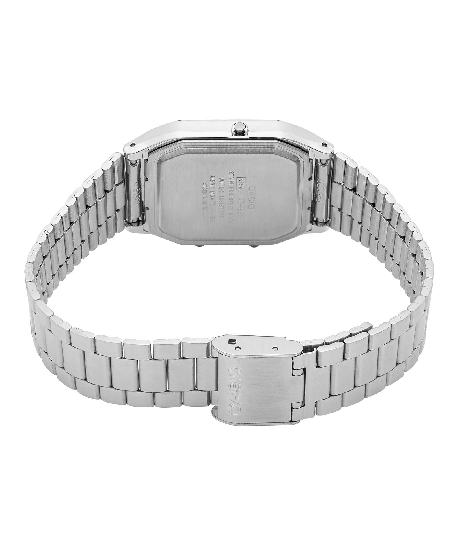 Relógio Anadigi Vintage Casio AQ-230A-2A1MQYDF Prata 3