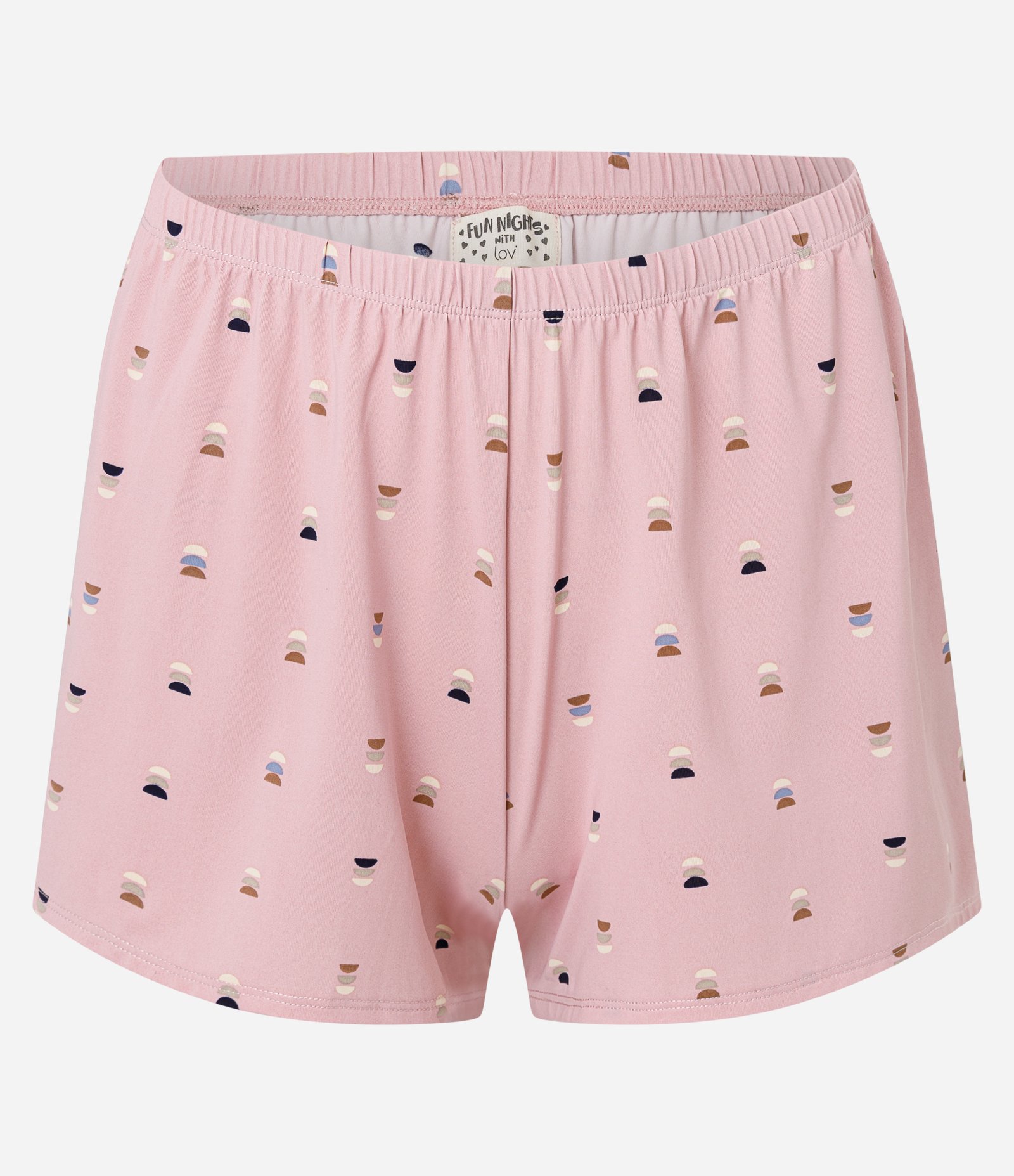 Pijama Short Doll em Microfibra Estampado de Repetição Zephyr 4