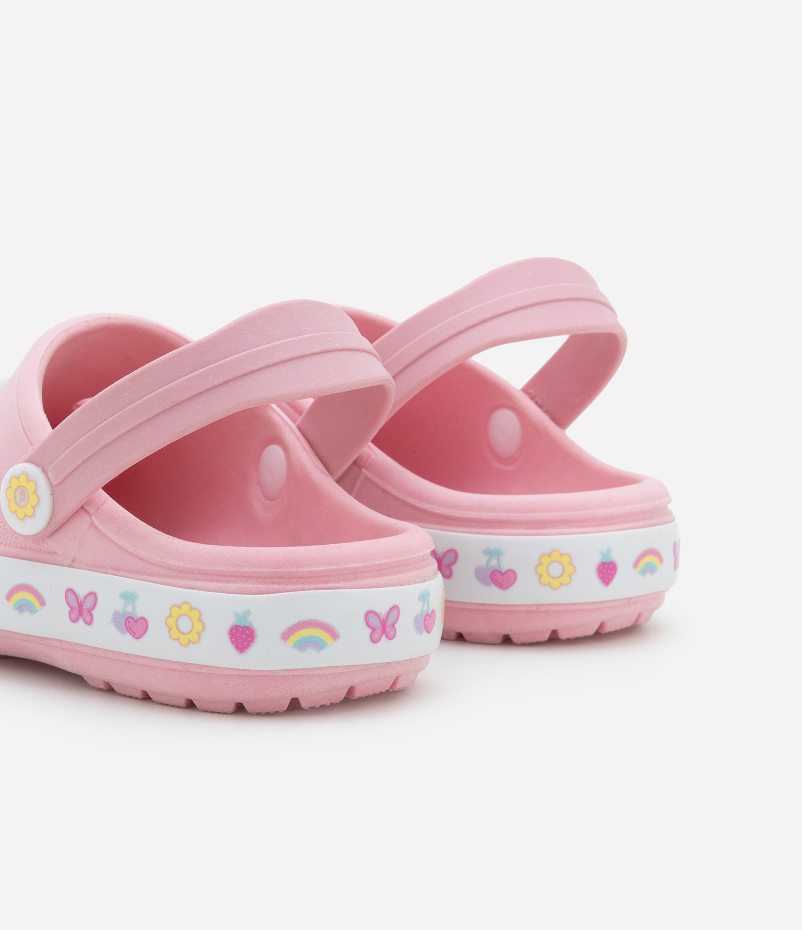 Sandália Babuche Infantil com Patch Unicórnio - Tam 21 a 28 Rosa 2