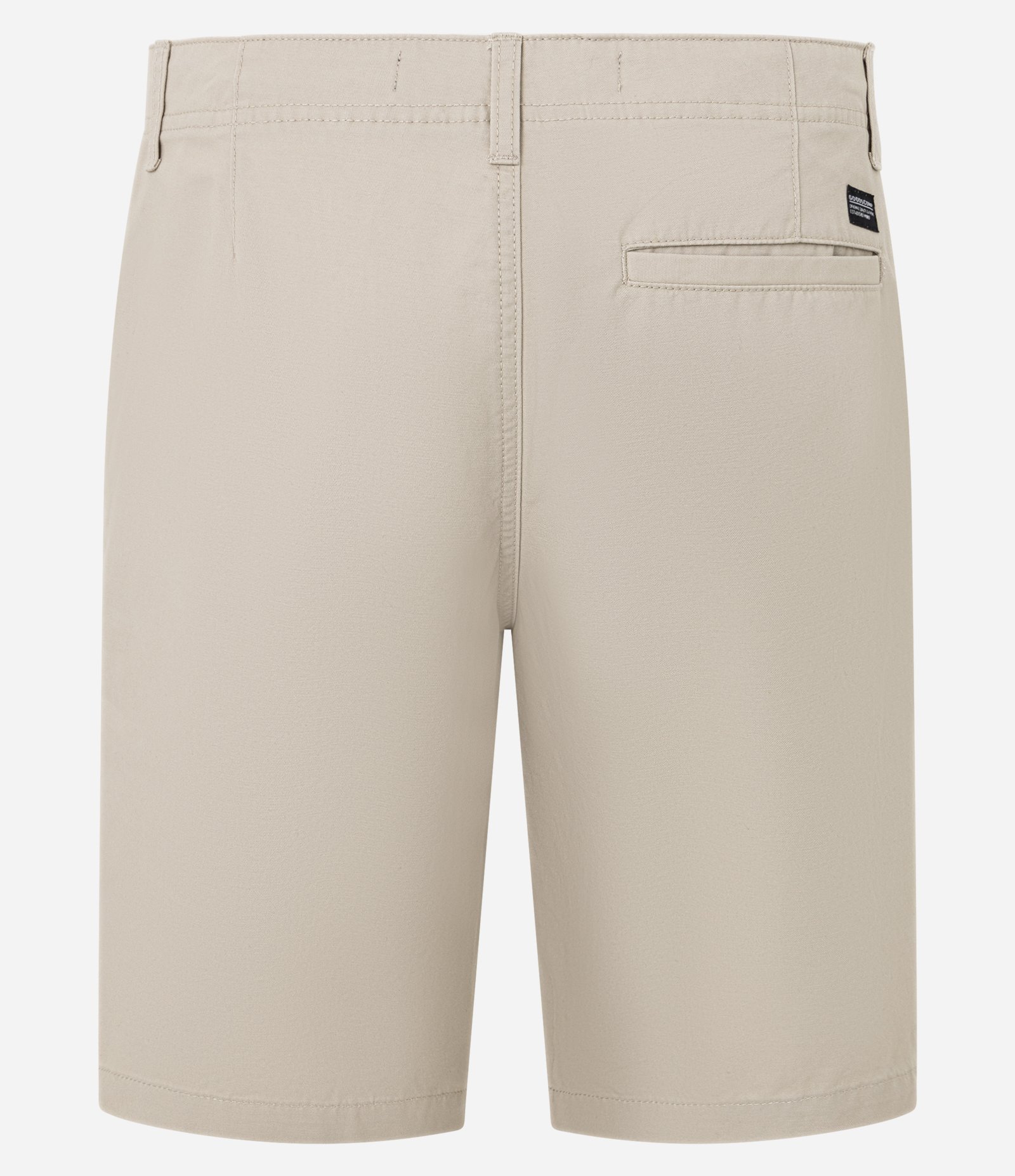 Bermuda Slim em Sarja Alfaiatada Bege 2