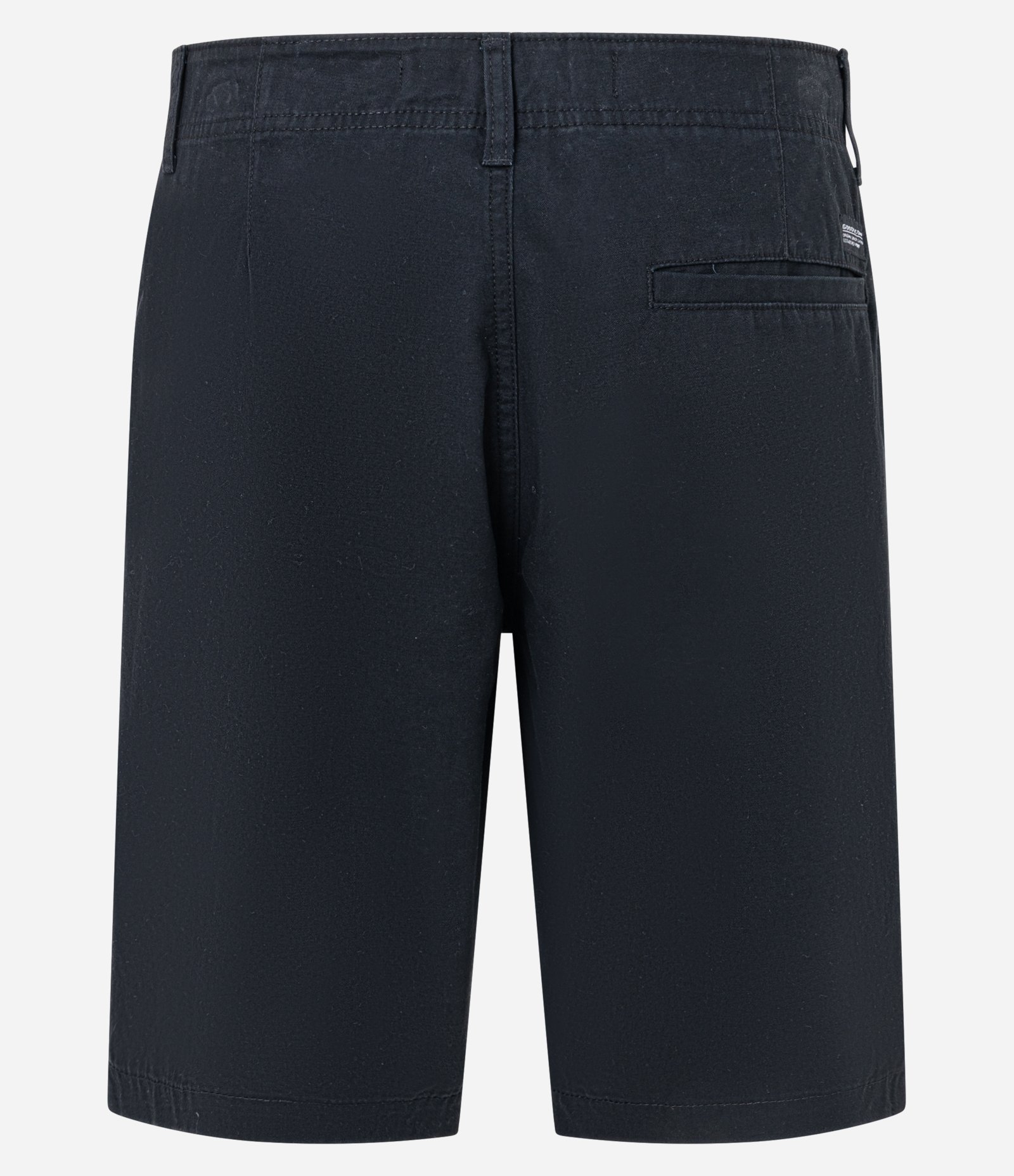 Bermuda Slim em Sarja Alfaiatada Preto 2