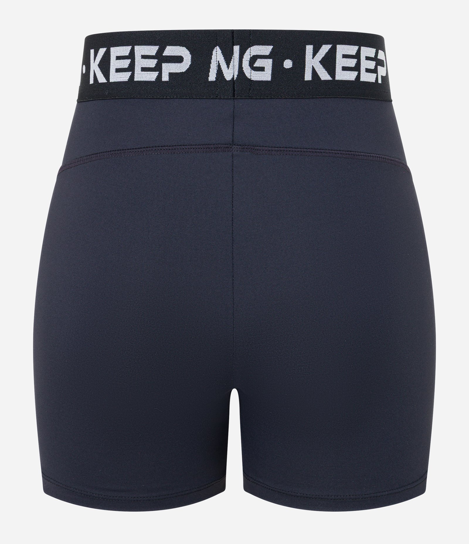 Bermuda Crossfiteira em Microfibra com Cós Elástico Keep Moving Preto 2