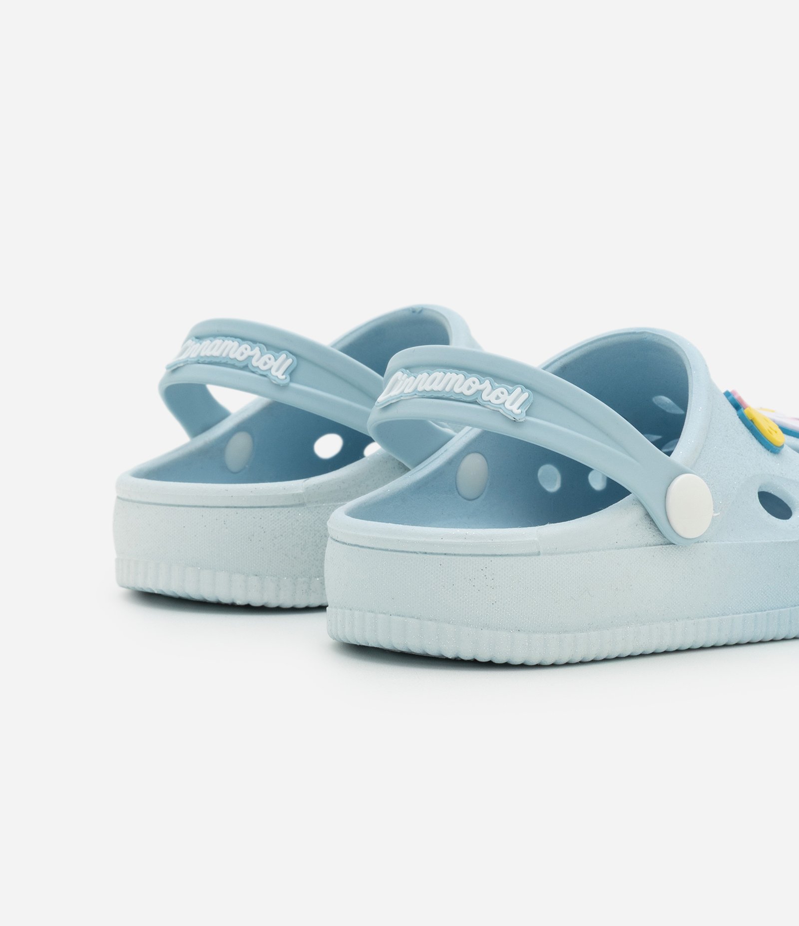 Sandália Babuche Infantil com Patch Cinnamoroll - Tam 20 ao 33 Azul 3