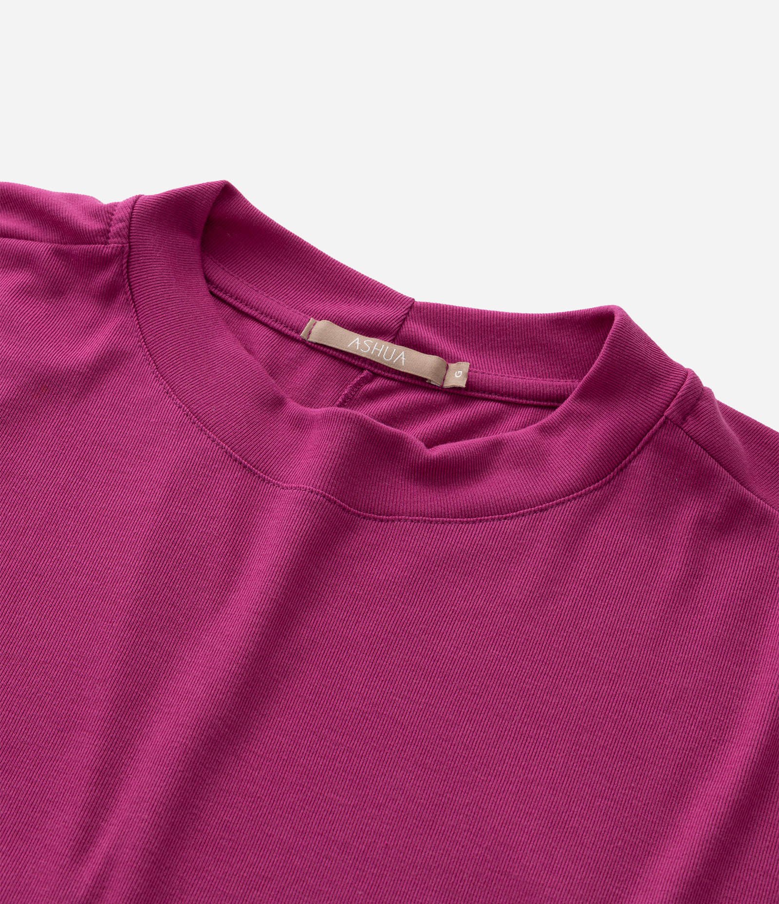 Blusa Básica em Ribana e sem Cava Curve & Plus Size Rosa Fuchsia 7