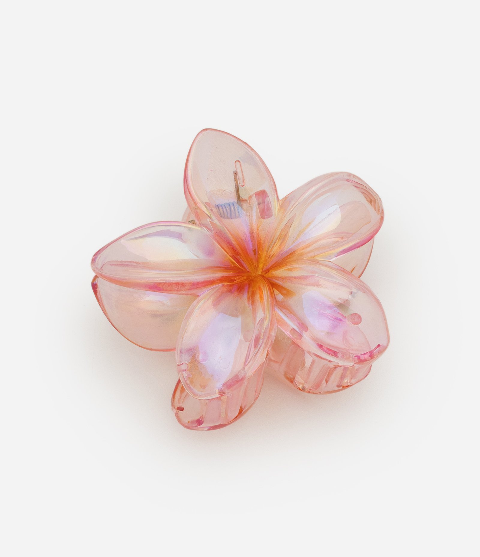 Piranha de Cabelo com Forma de Flor Jasmin Rosa 2