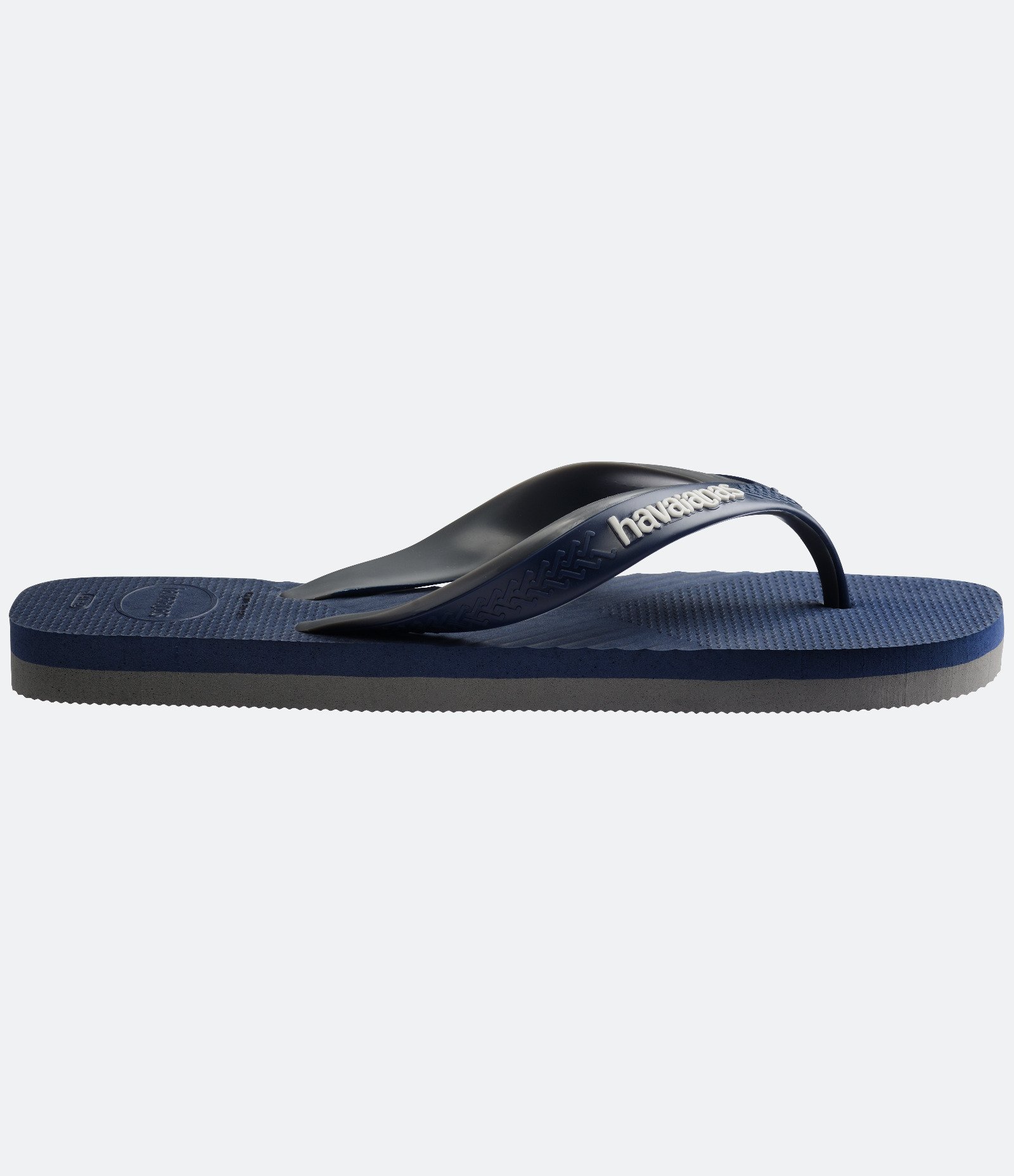 Chinelo Duas Tiras Texturizado Havaianas Azul 3
