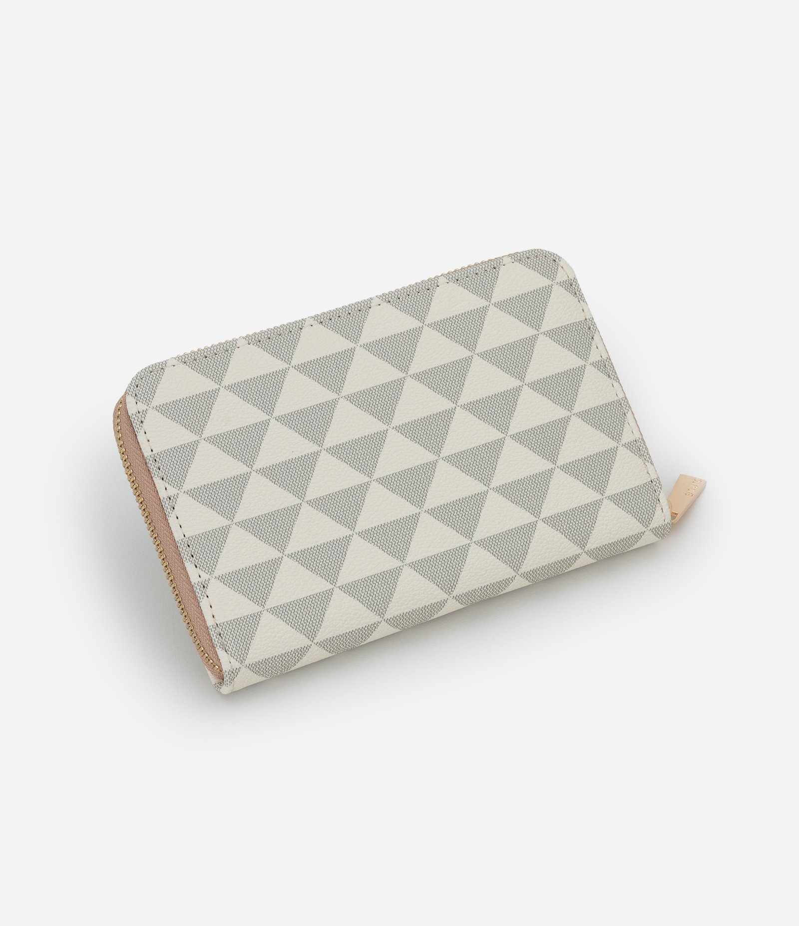 Carteira Grande com Estampa de Triângulo Off White 2