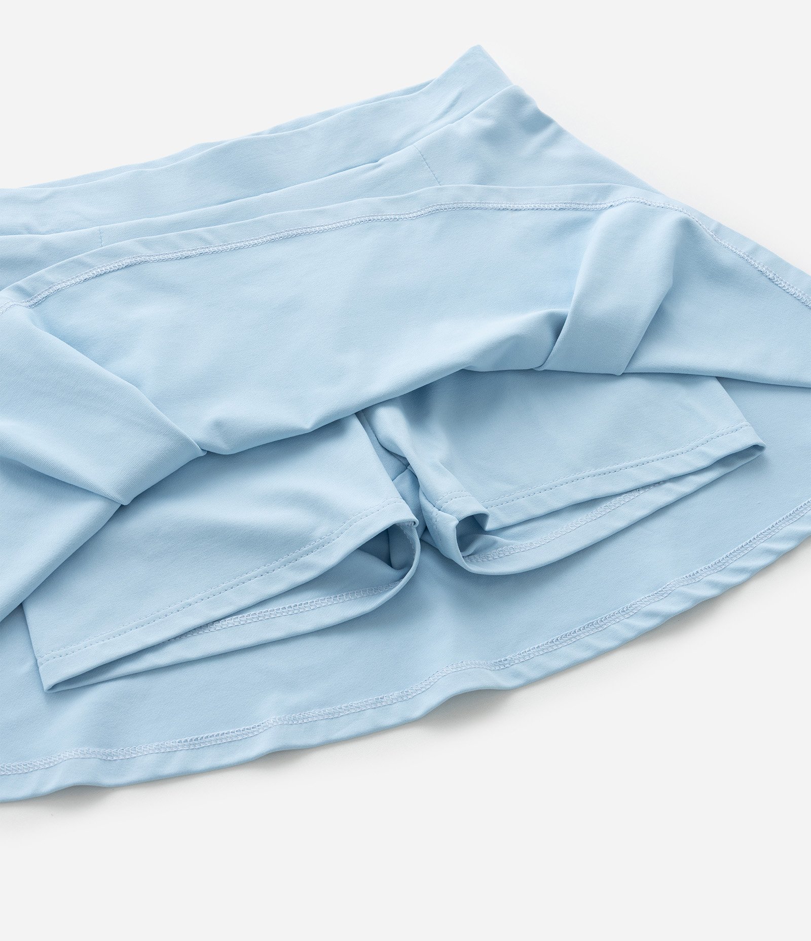 Short Saia com Pregas - Tam 5 a 14 Anos Azul 7