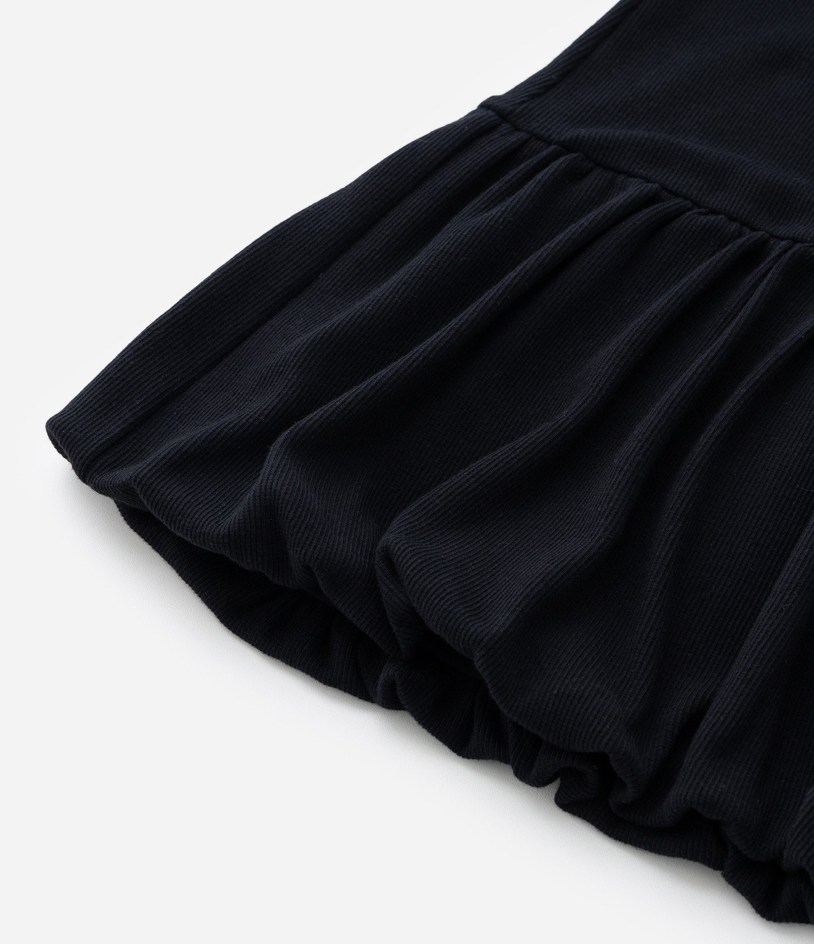 Vestido Balonê Infantil com Bordado de Laço - Tam 1 a 6 Anos Preto 5