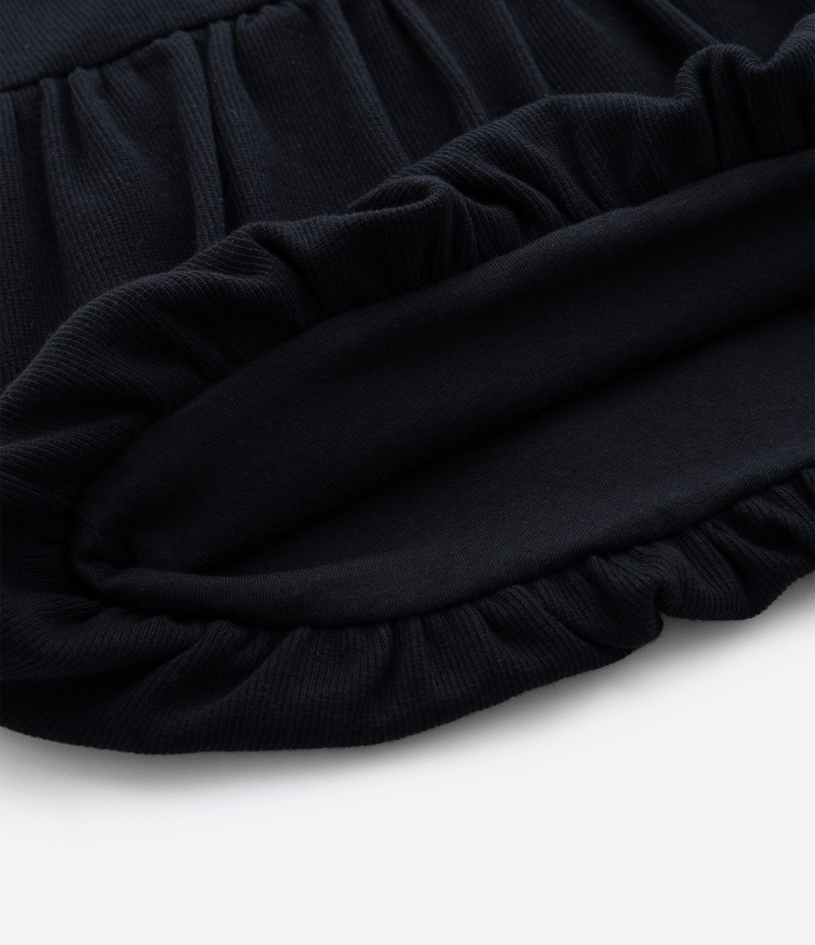 Vestido Balonê Infantil com Bordado de Laço - Tam 1 a 6 Anos Preto 6