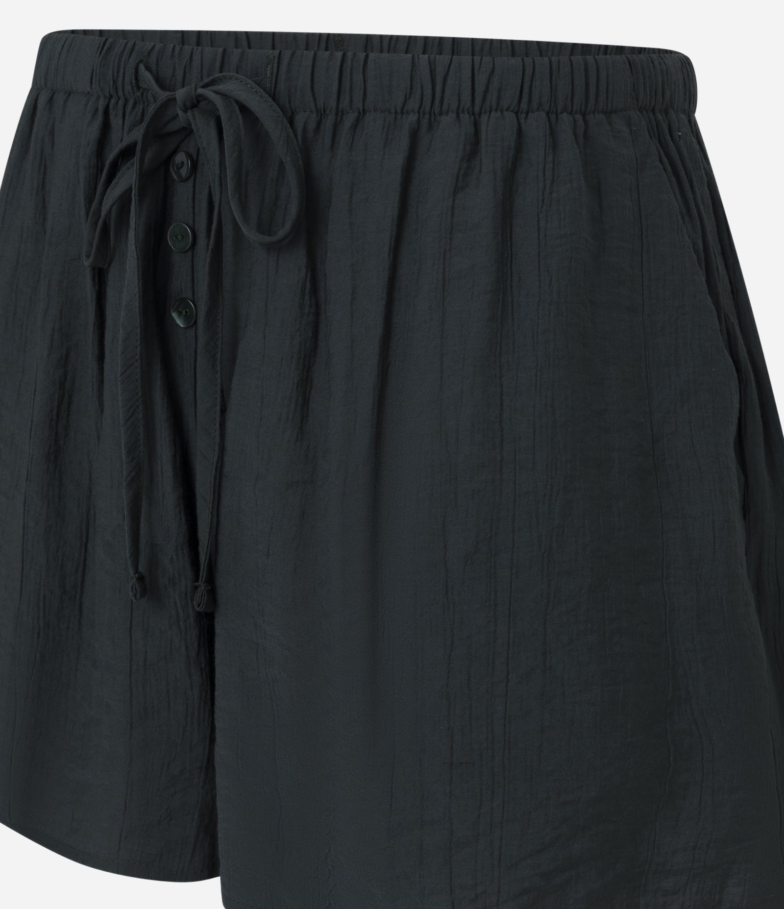 Saída de Praia Short em Viscose com Bolso e Amarração Verde 6