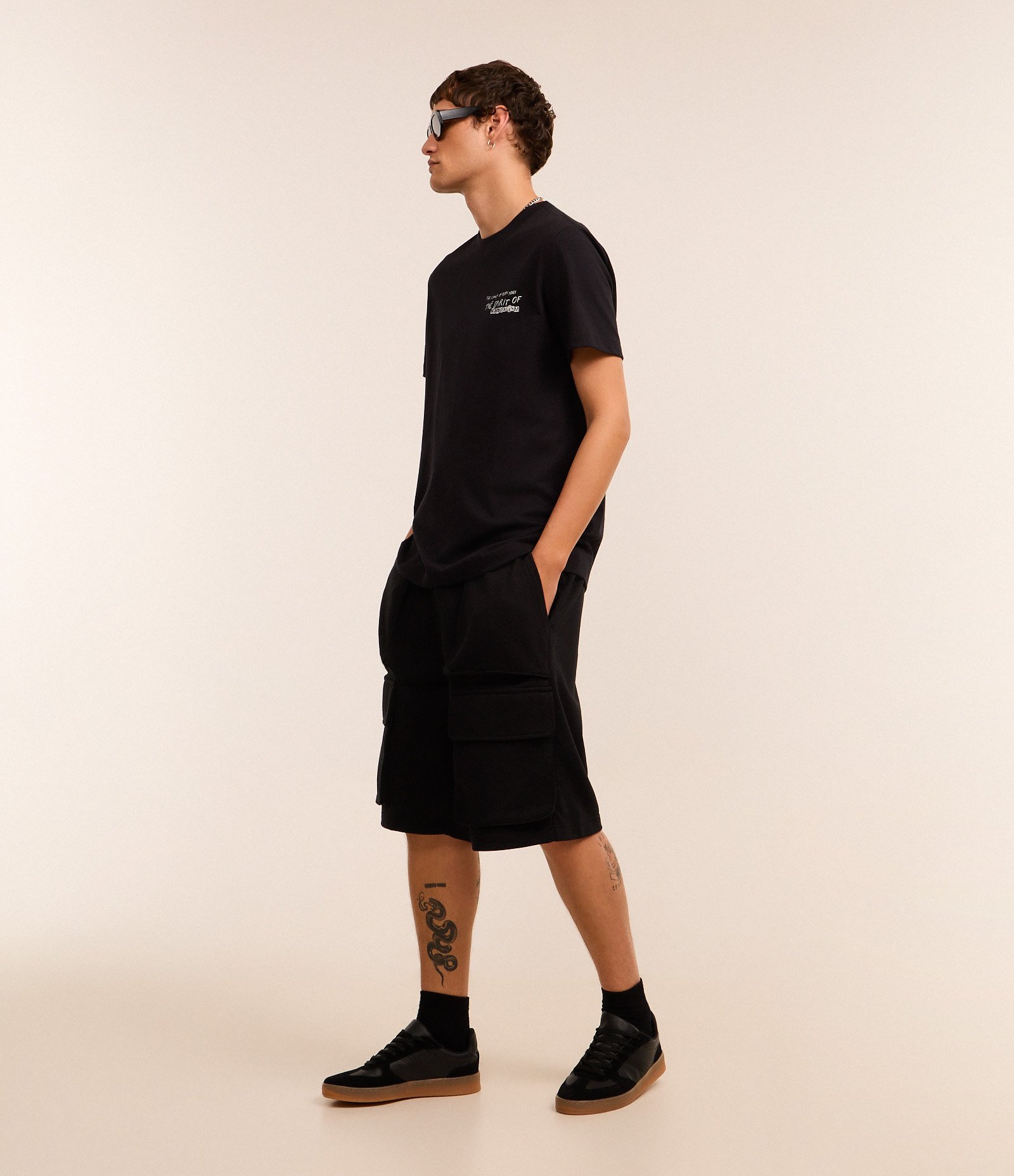 Camiseta Comfort em Algodão com Estampa de Anjo e Lettering Preto 5