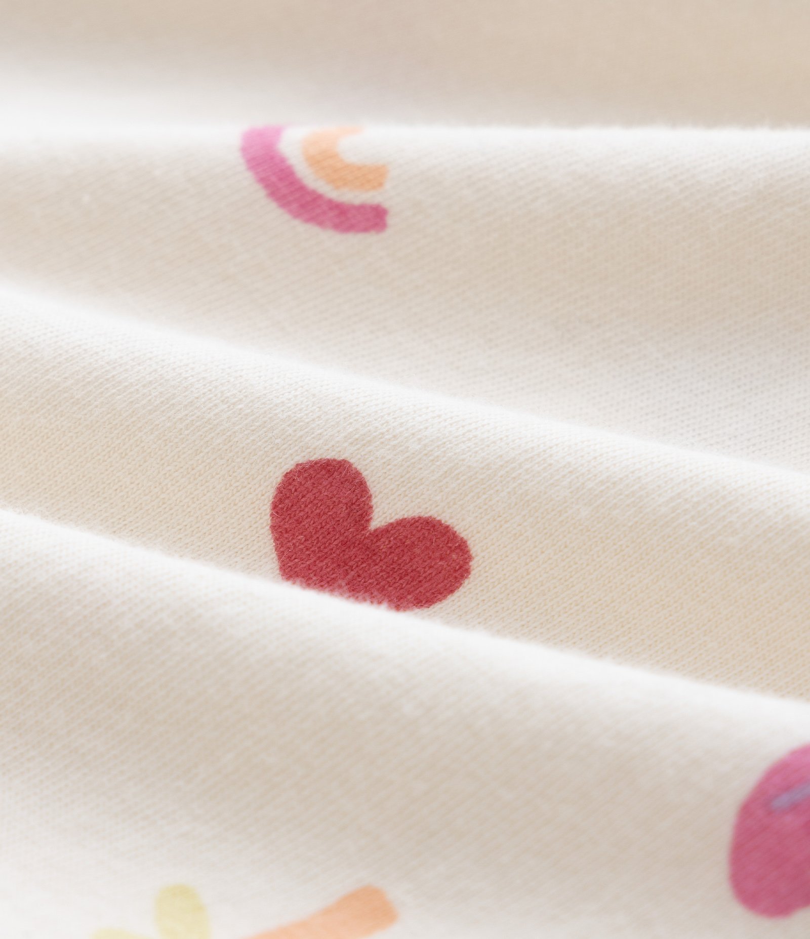 Vestido Infantil com Mini Ícones - Tam 0 a 18 Meses Bege 3