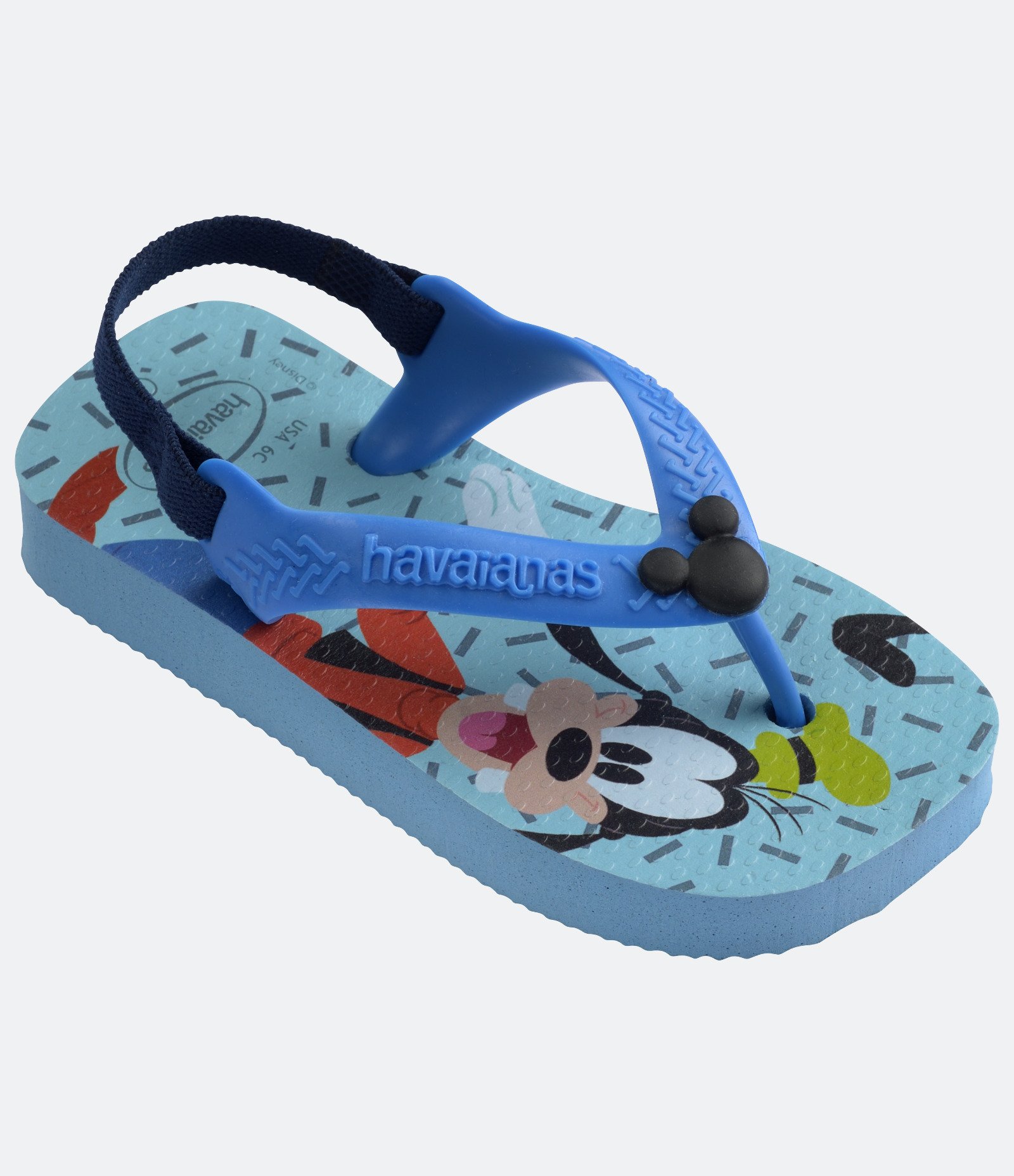 Chinelo Infantil com Estampa Baby Disney - Tam 17 ao 22 Azul 2