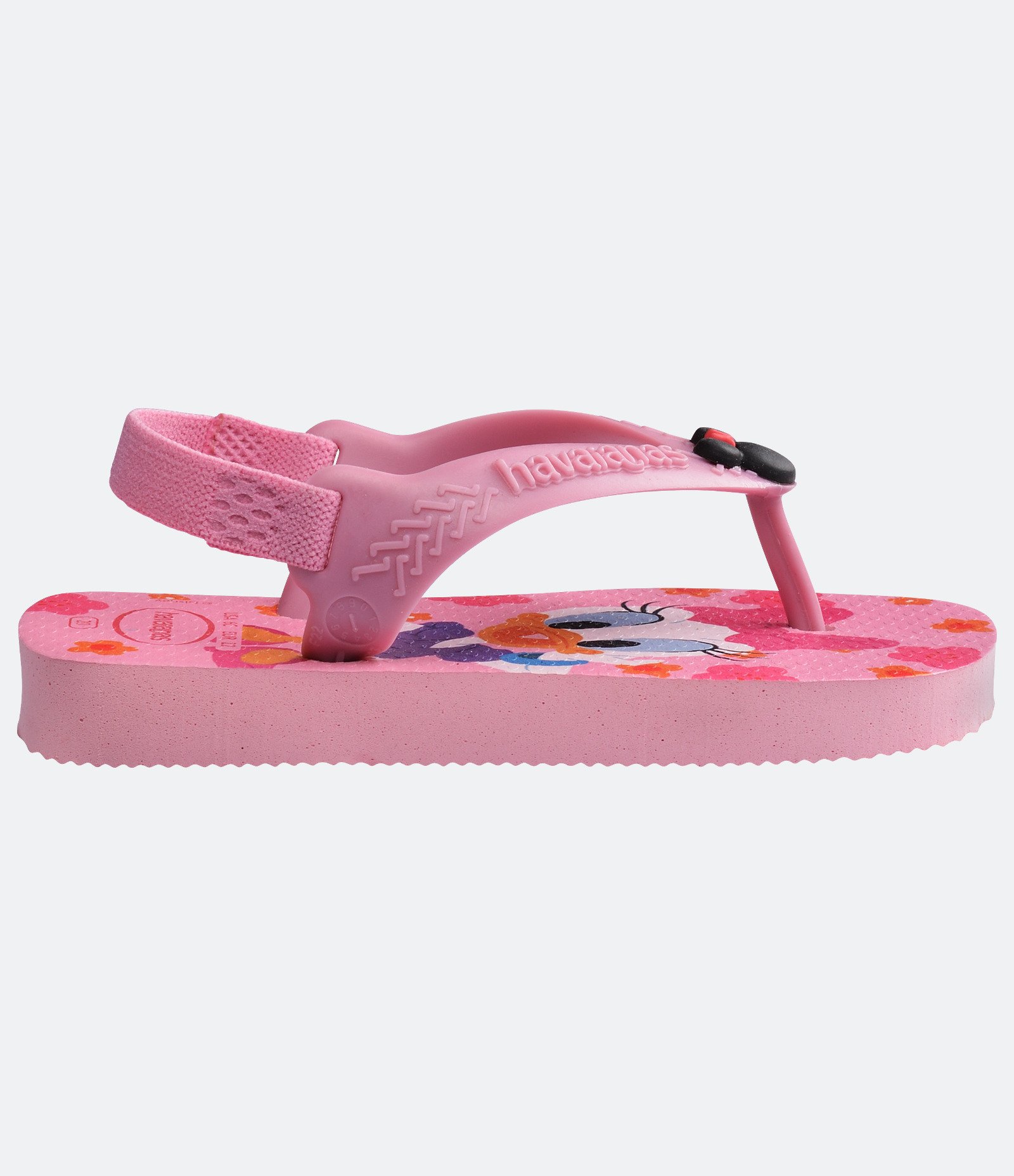 Chinelo Infantil com Estampa Baby Disney - Tam 17 ao 22 Rosa 3