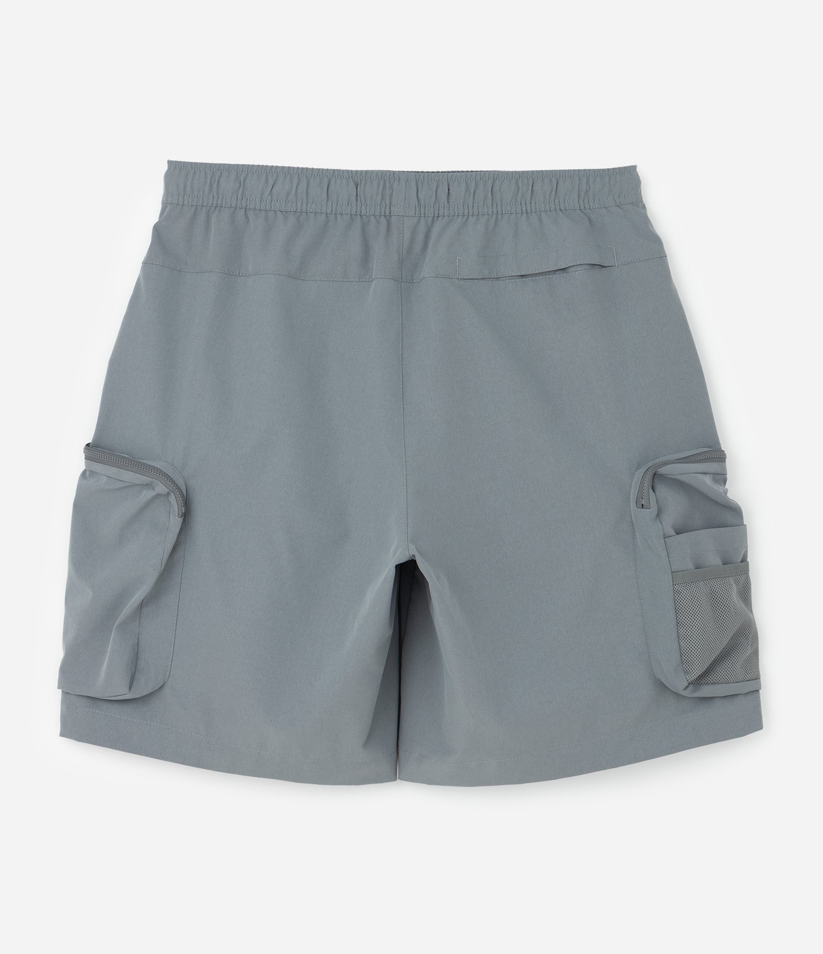 Bermuda Baggy Cropped com Bolsos Cinza Sage 2