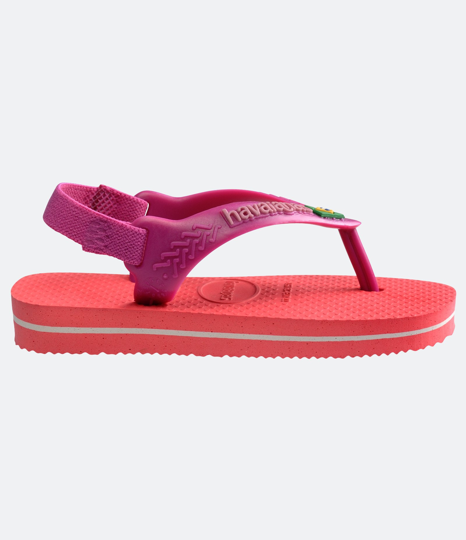 Chinelo Infantil com Elástico Havaianas - Tam 17 ao 22 Vermelho 3