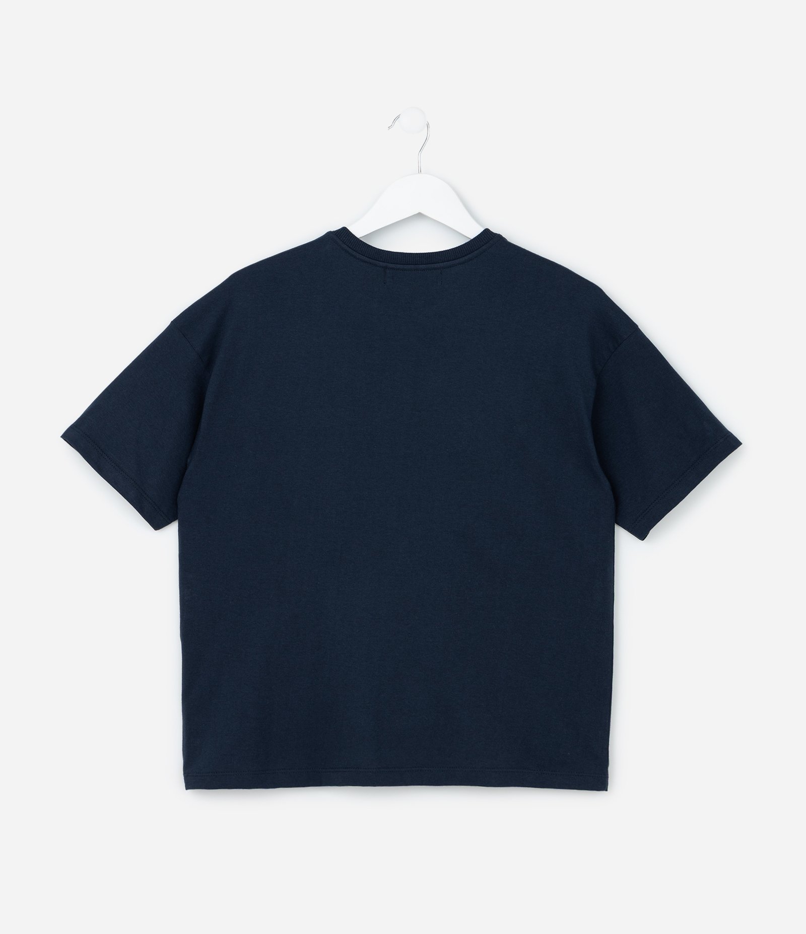 Camiseta Infantil com Lettering Copenhagen - Tam 5 a 14 Anos Azul 3