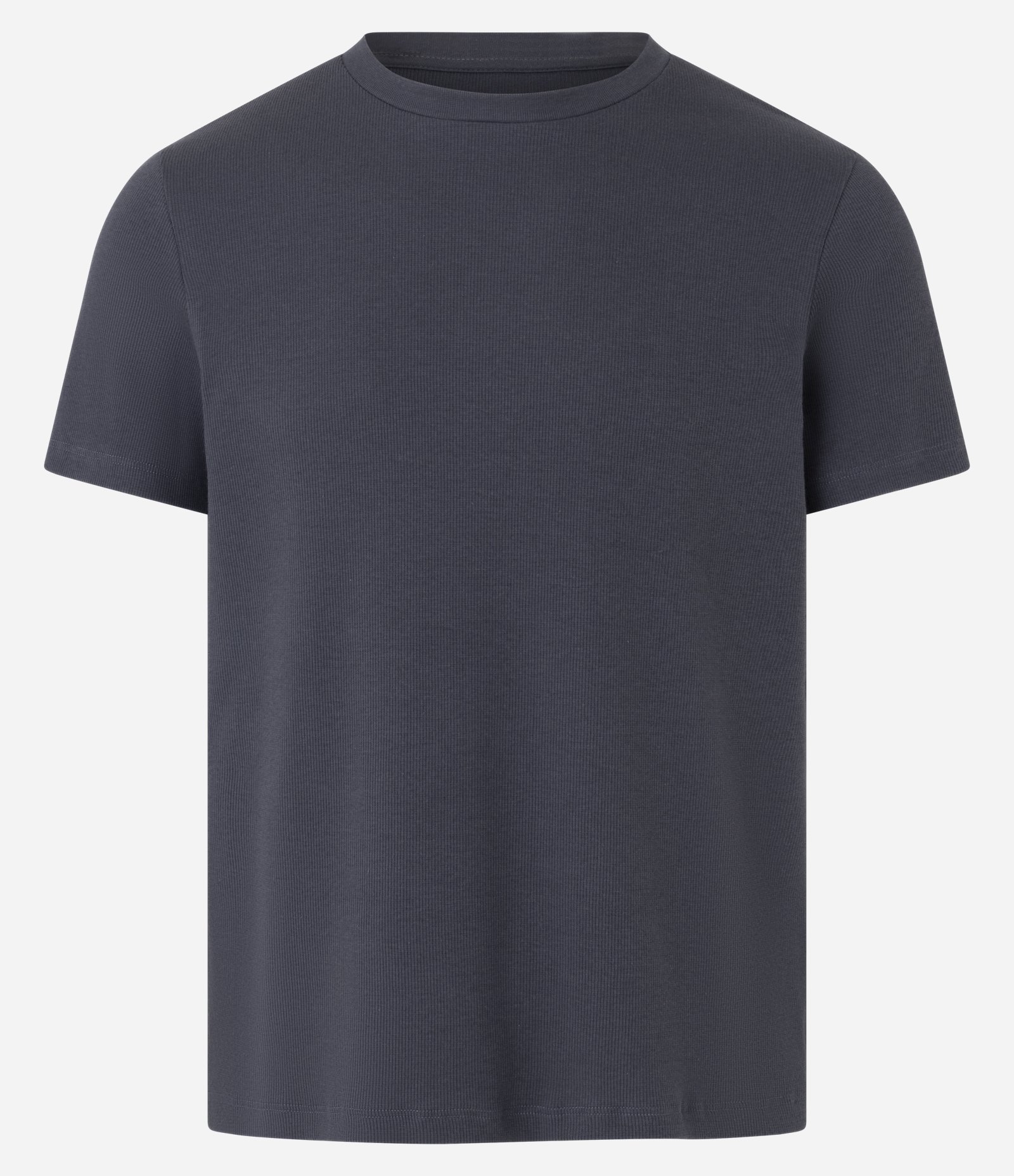 Camiseta Muscle em Ribana Texturizada Cinza 1