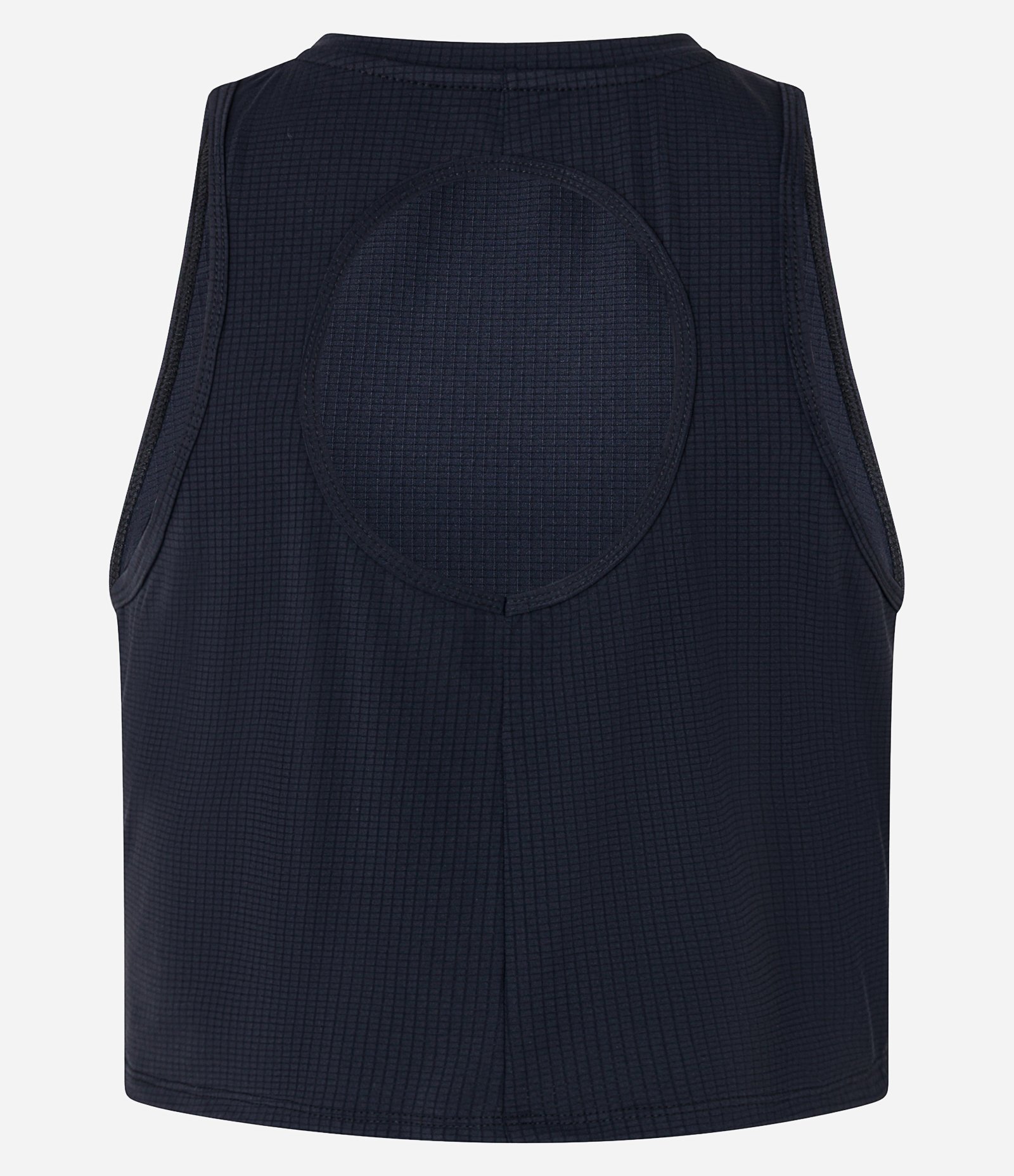 Regata Box Esportiva em Microfibra Texturizada com Recorte nas Costas Preto 6