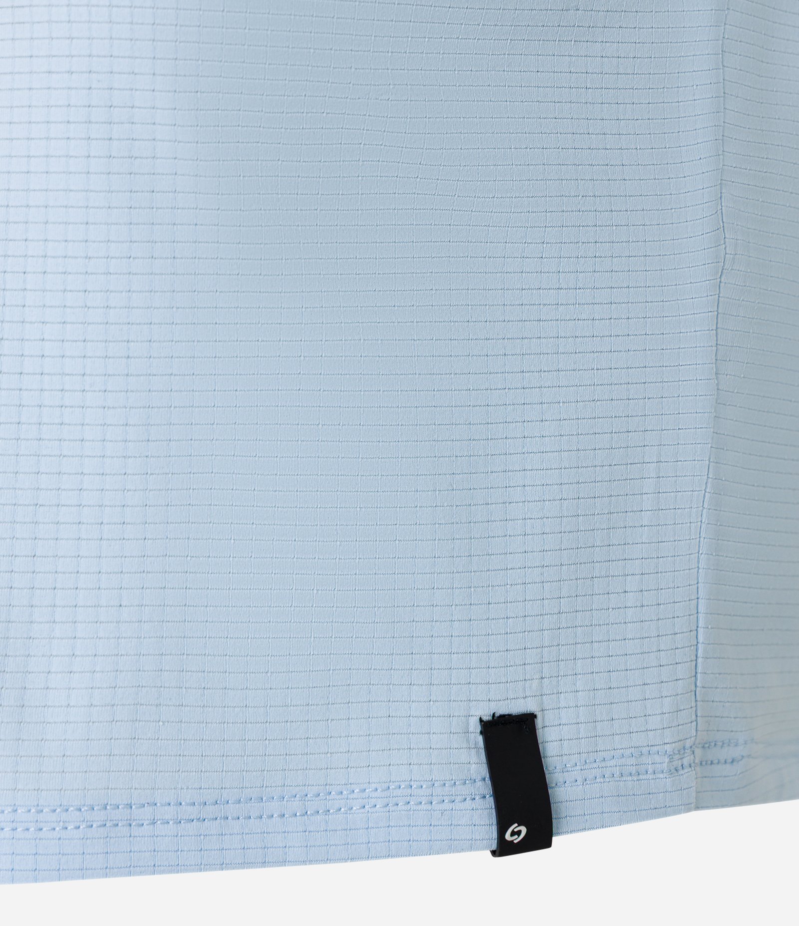 Regata Box Esportiva em Microfibra Texturizada com Recorte nas Costas Azul Claro 6