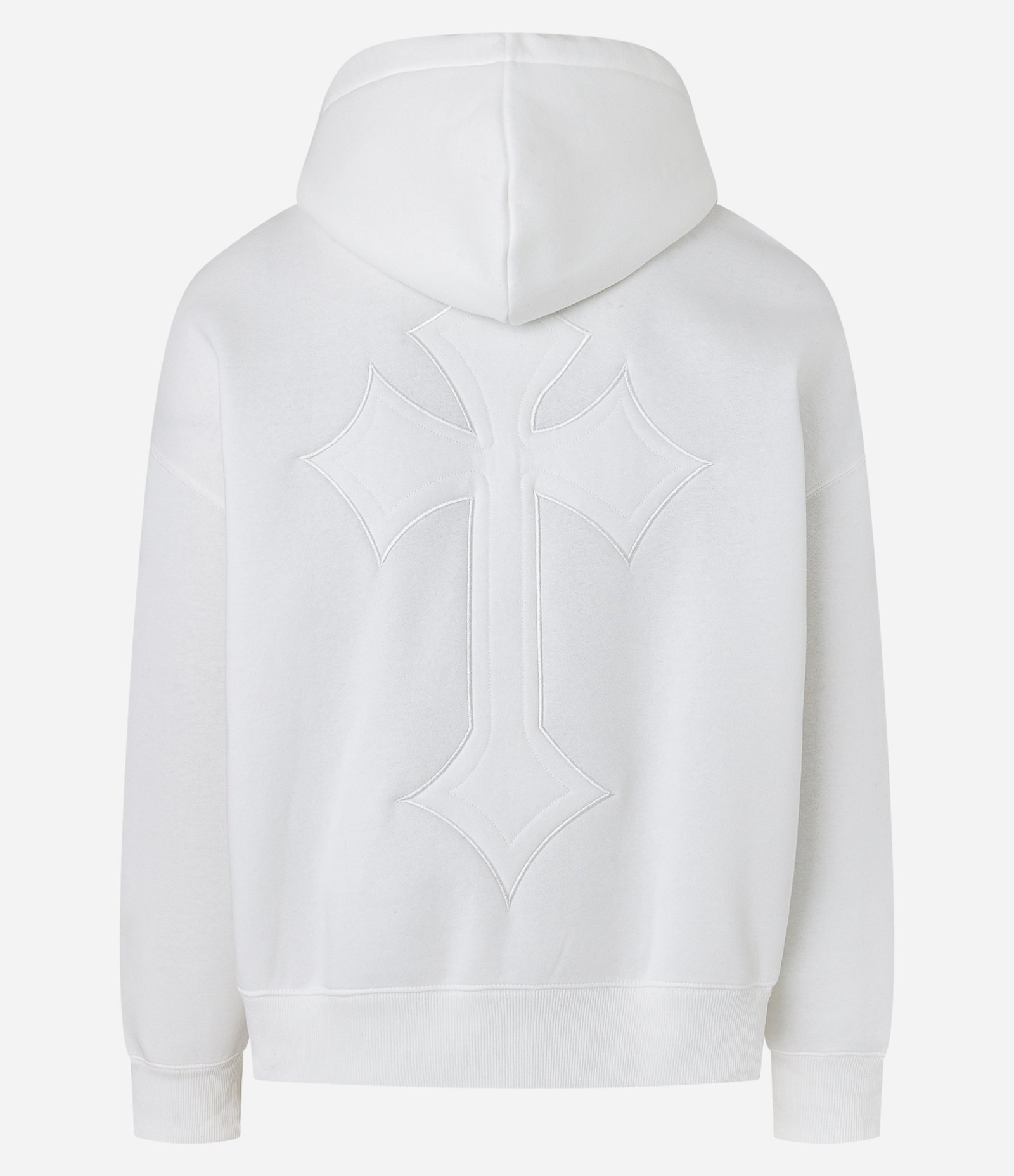 Blusão Boxy em Moletom com Felpa Branco 8