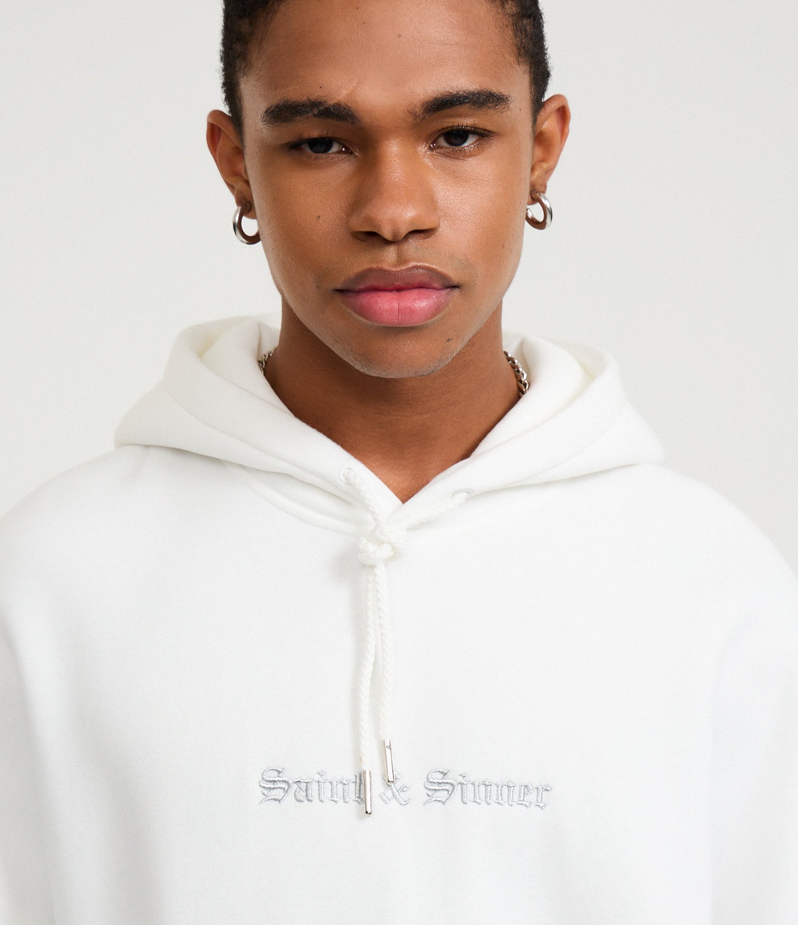 Blusão Boxy em Moletom com Felpa Branco 4