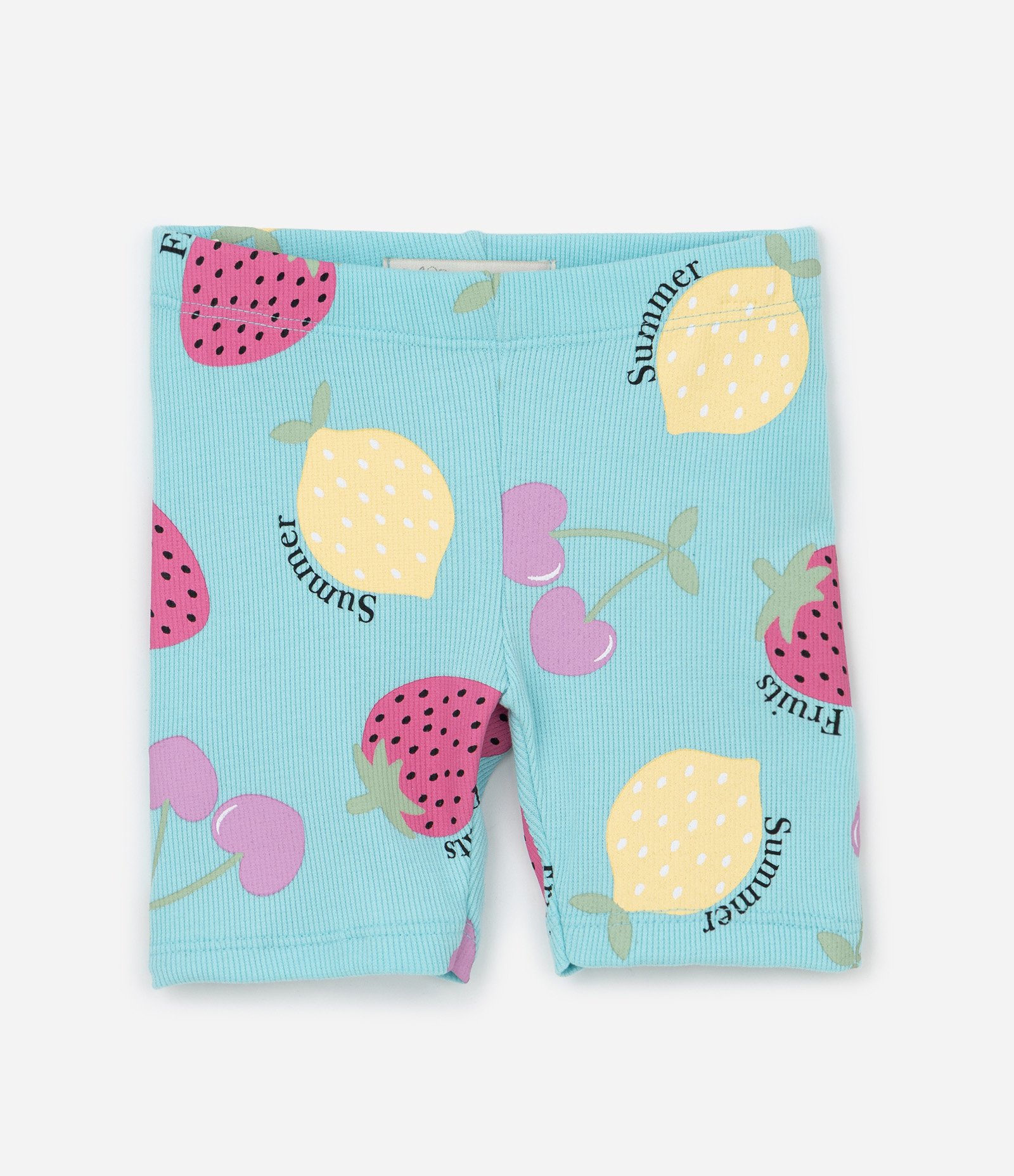 Conjunto Infantil com Estampa de Frutinhas - Tam 1 a 6 Anos Branco 5