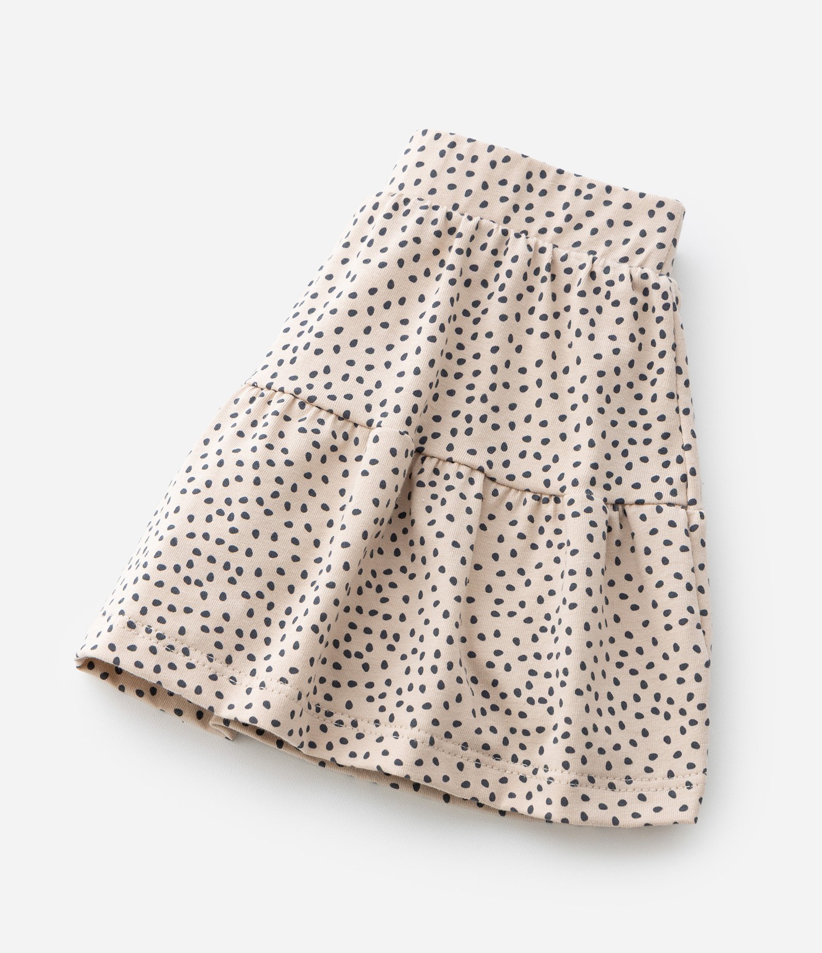 Conjunto Infantil com Estampa de Poddles - Tam1 a 6 Anos Bege 9