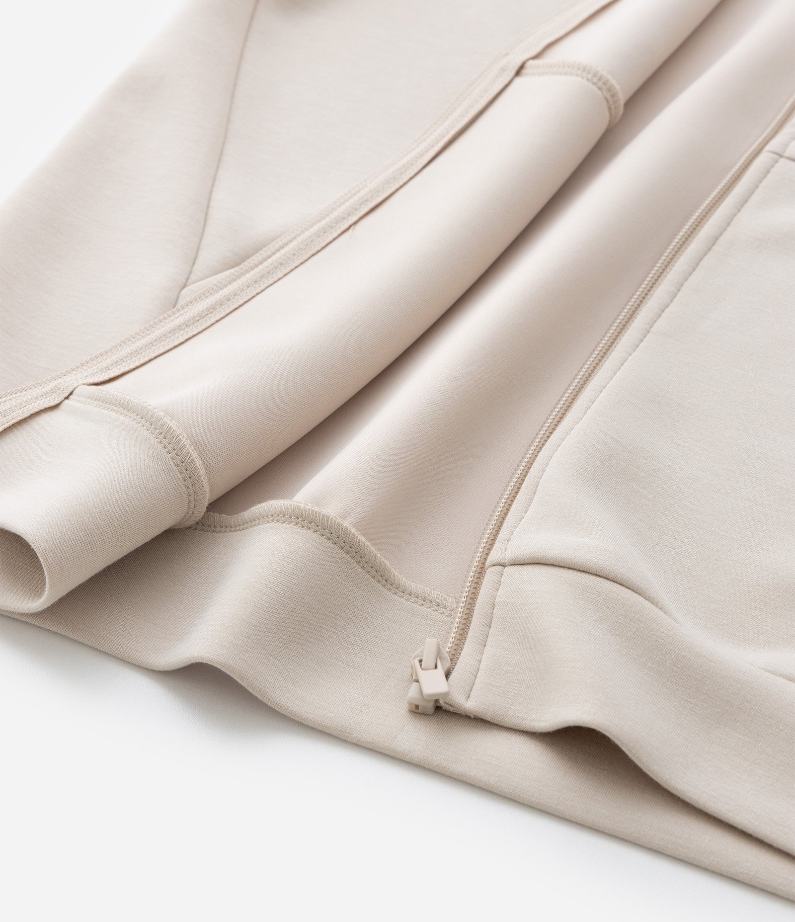 Casaco Infantil em Viscose com Bolsos - Tam 5 a 14 Anos Bege 4