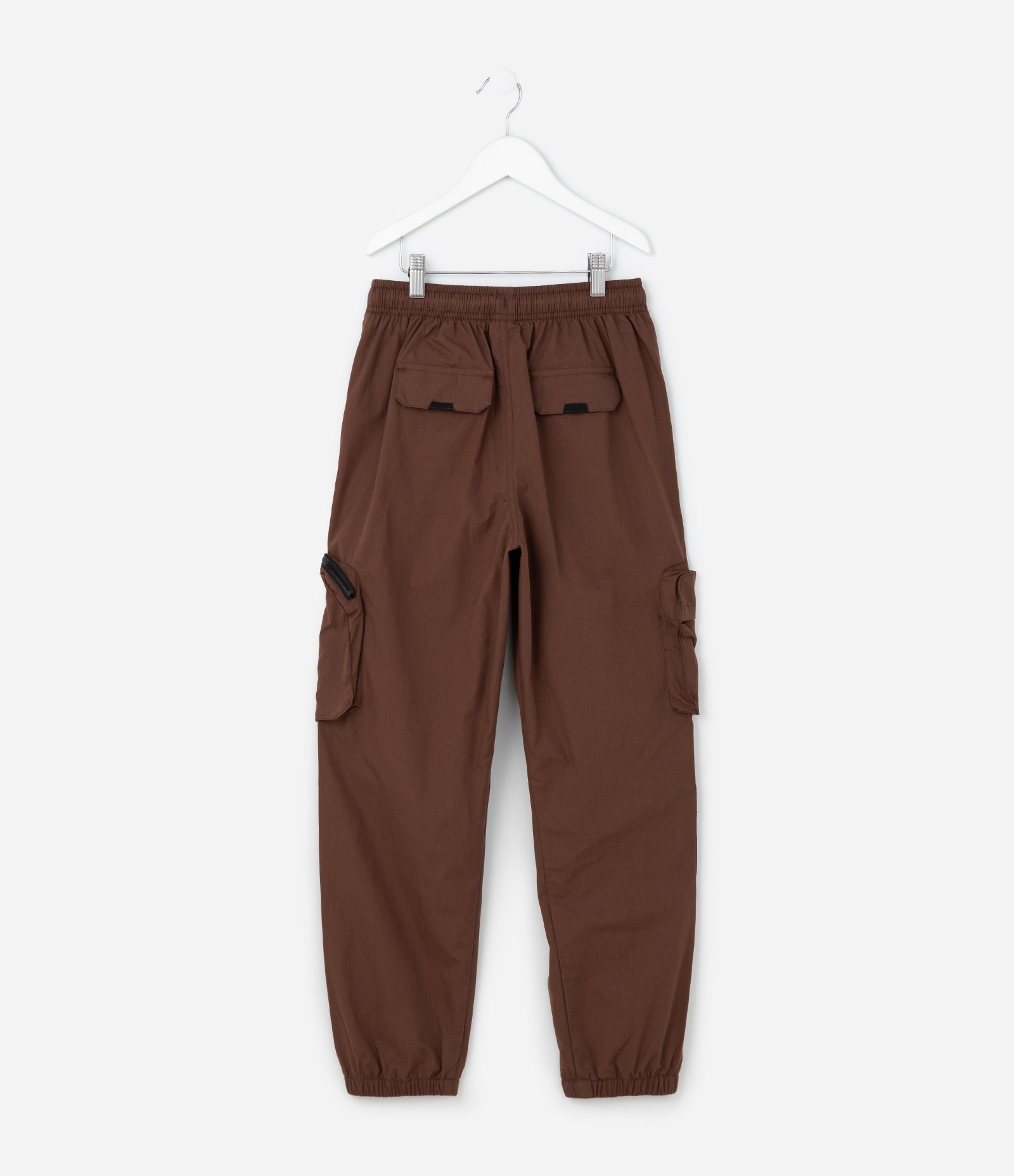 Calça Infantil com Bolsos Cargos - Tam 5 a 14 Anos Marrom 2