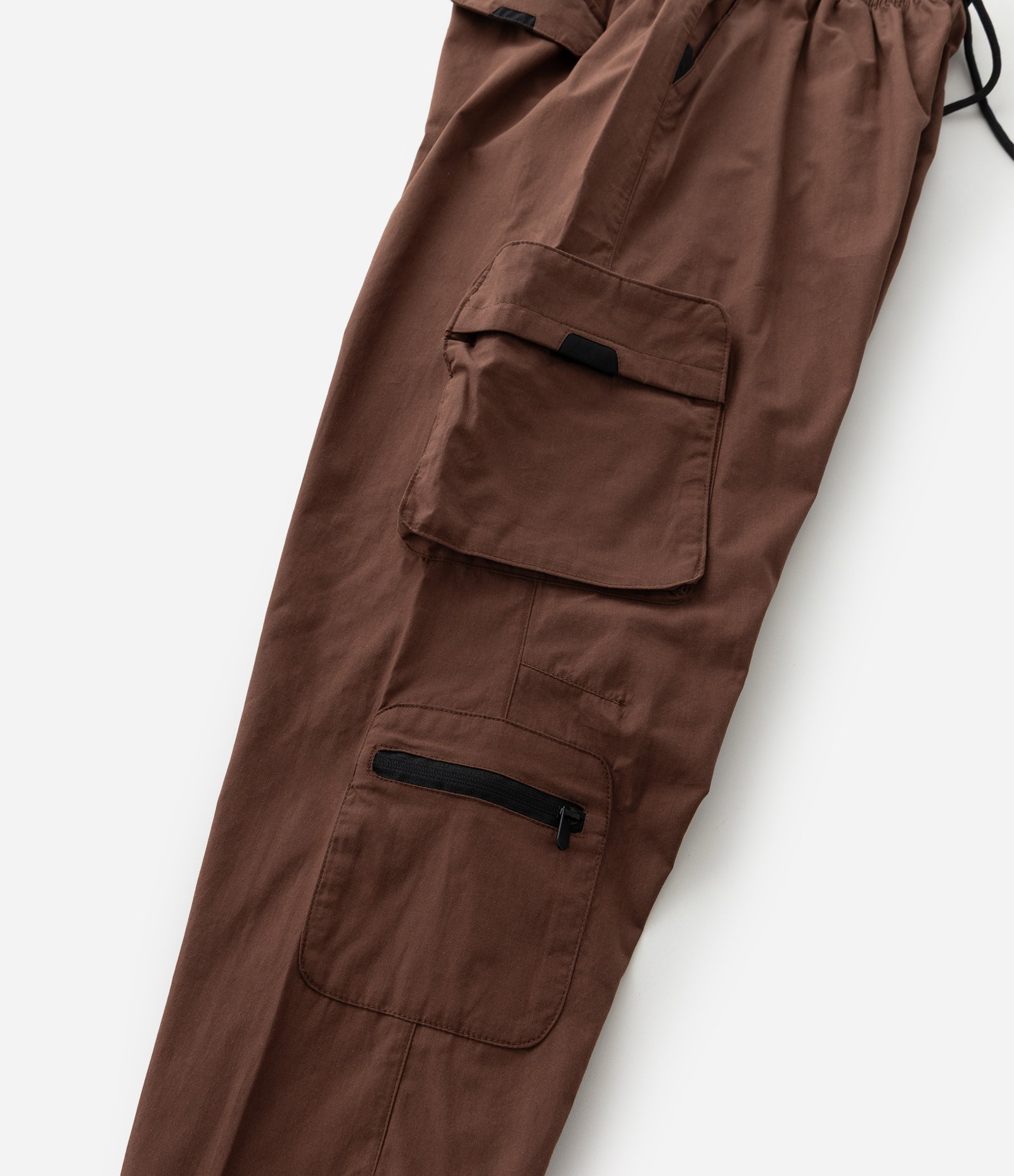 Calça Infantil com Bolsos Cargos - Tam 5 a 14 Anos Marrom 7