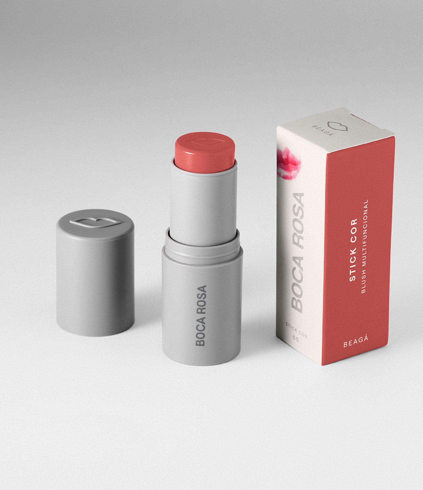 Stick Cor Boca Rosa 4