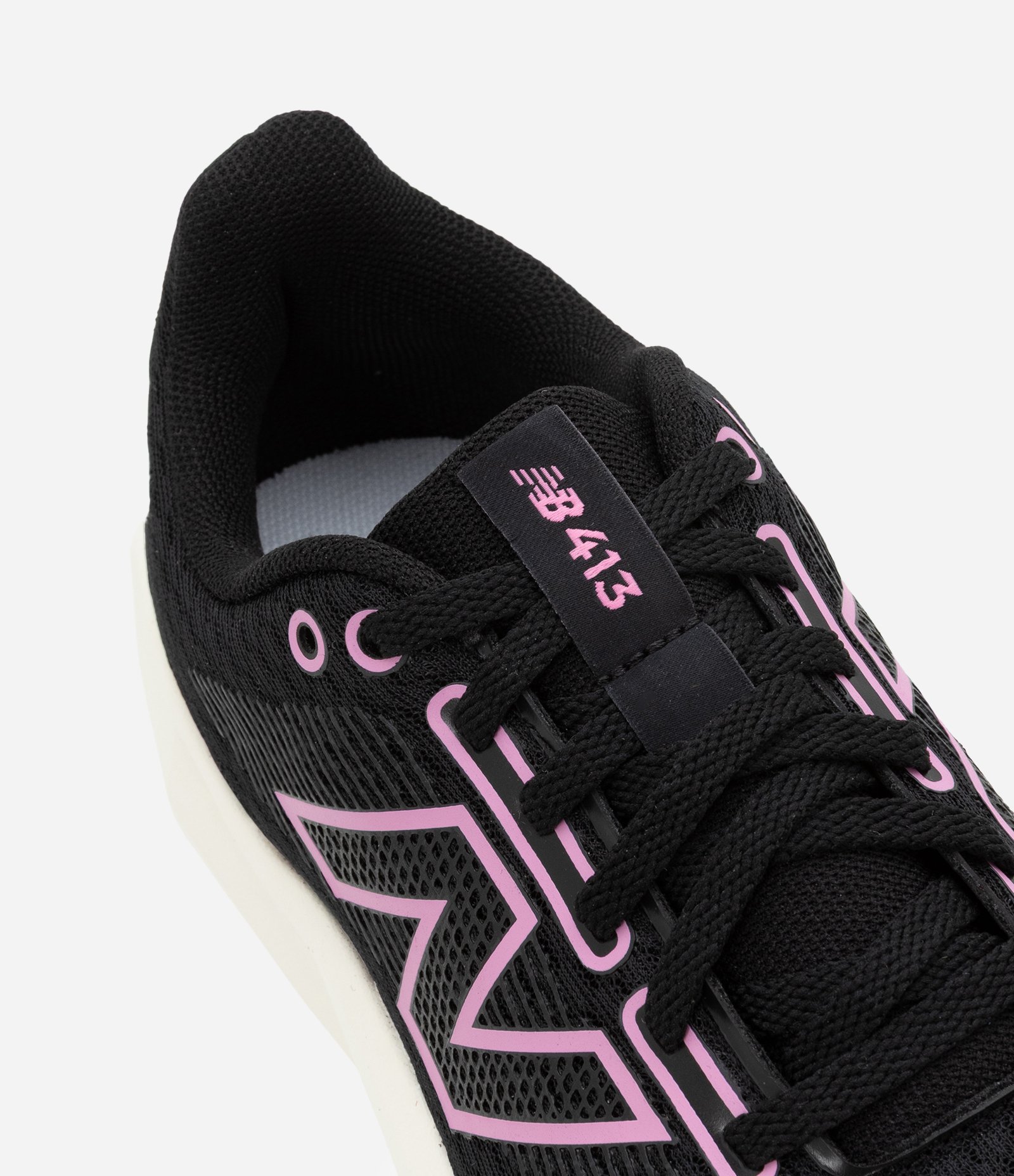 Tênis Jogging Esportivo 413V3 New Balance Preto 4