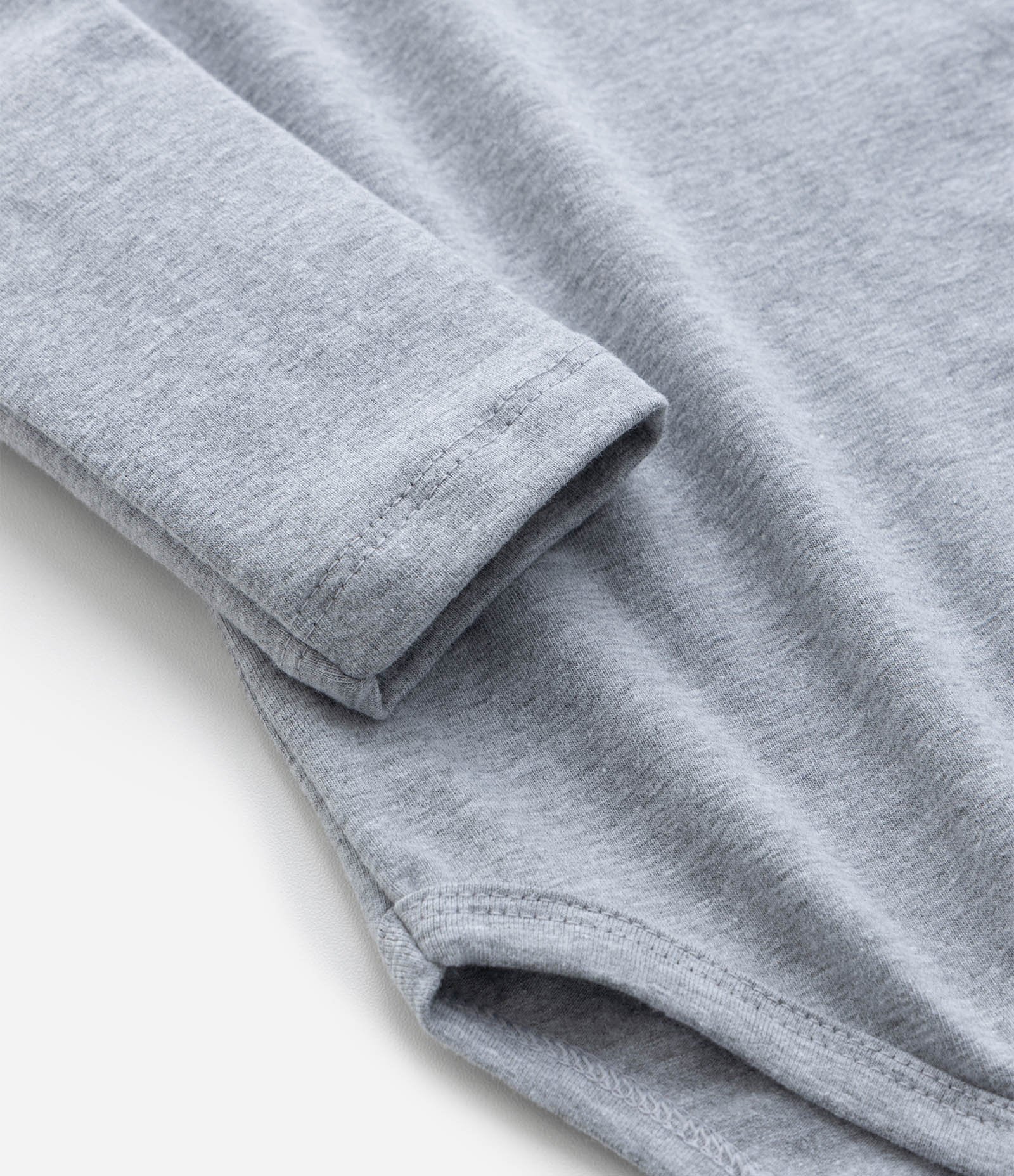 Body Infantil em Cotton Básico - Tam RN a 18 meses Cinza 5