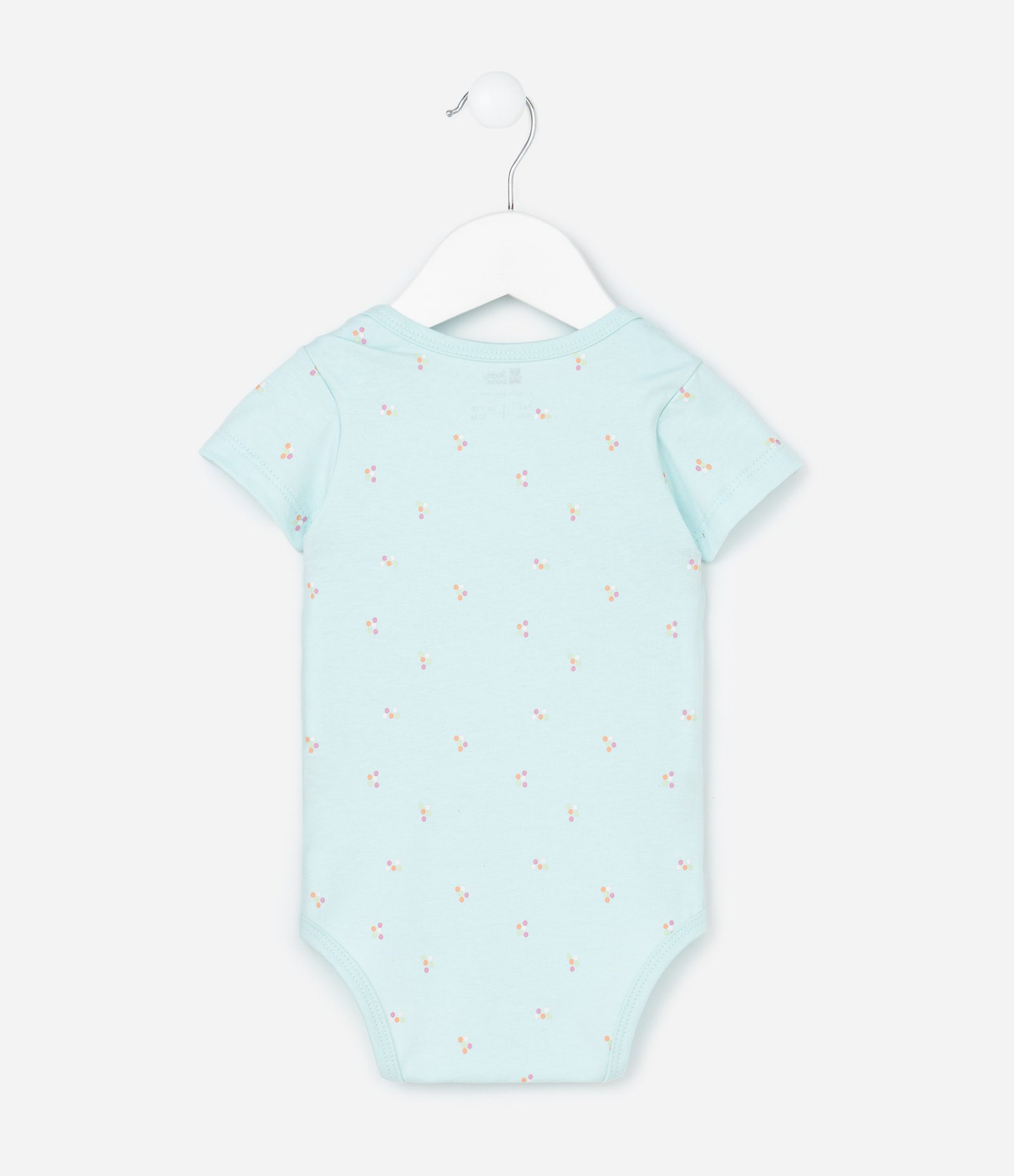Body Infantil com Estampa de Abelhinhas - Tam RN a 18 meses Verde 3
