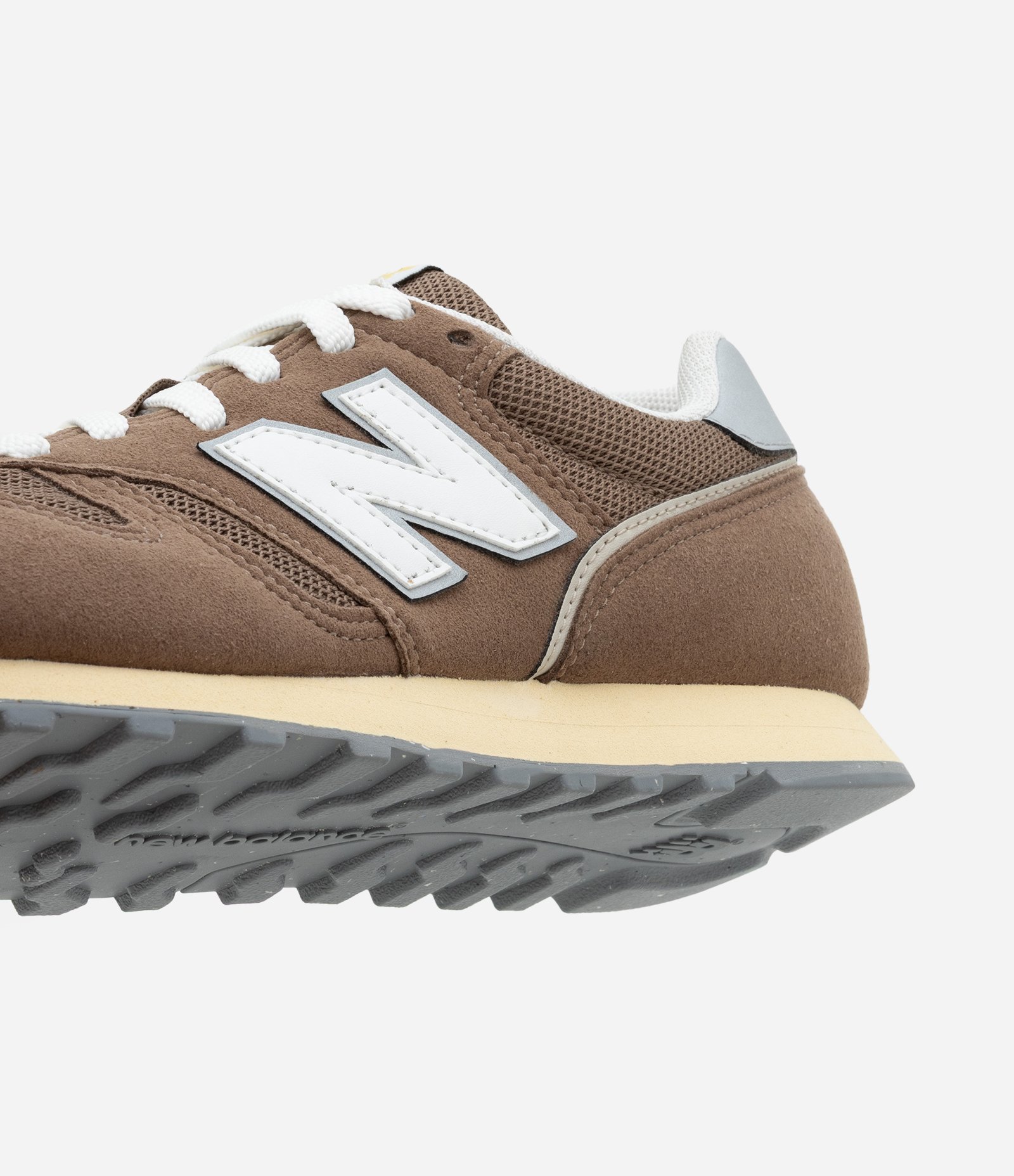 Tênis Jogging 373V2 em Couro New Balance Marrom 3