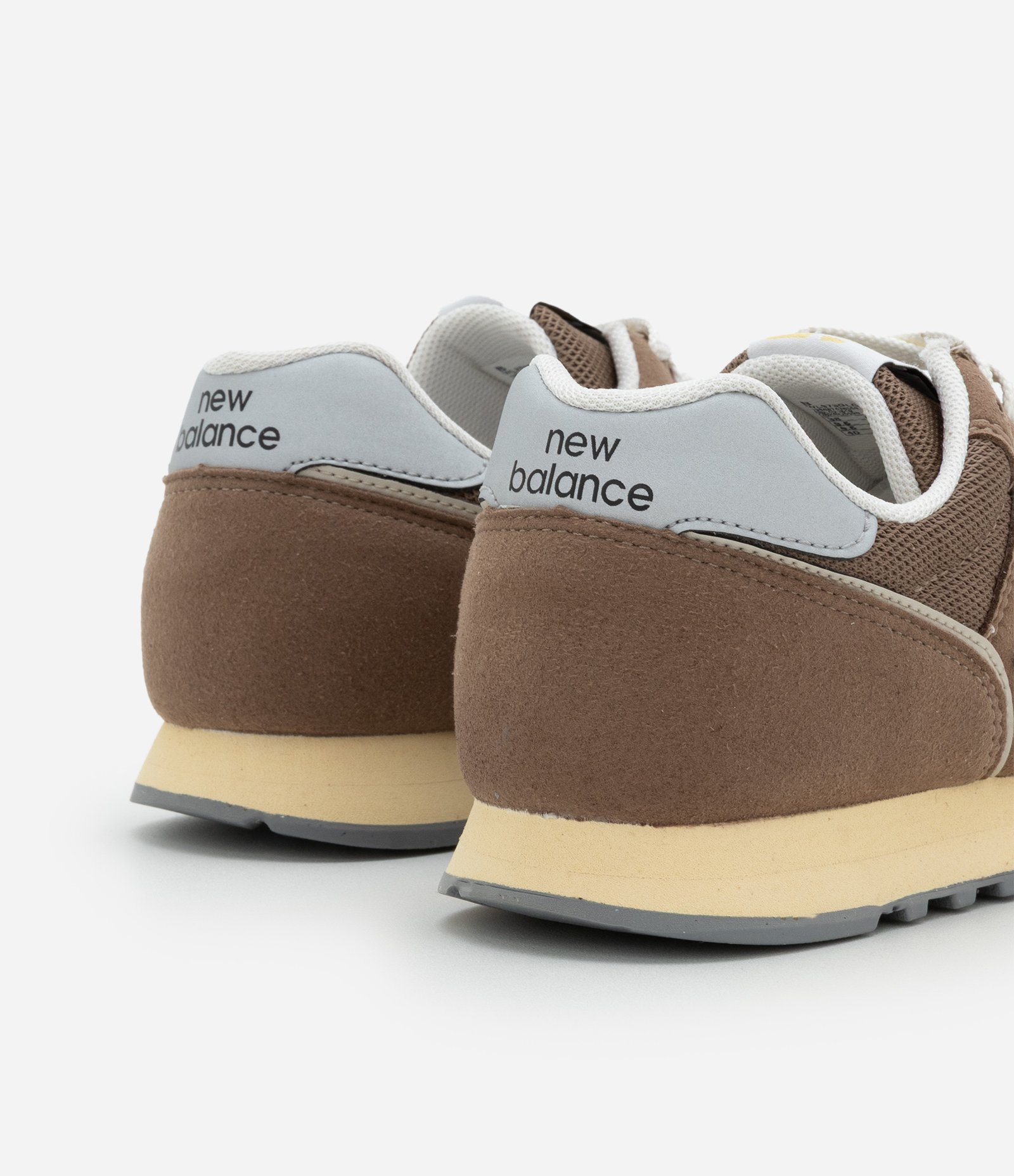 Tênis Jogging 373V2 em Couro New Balance Marrom 6