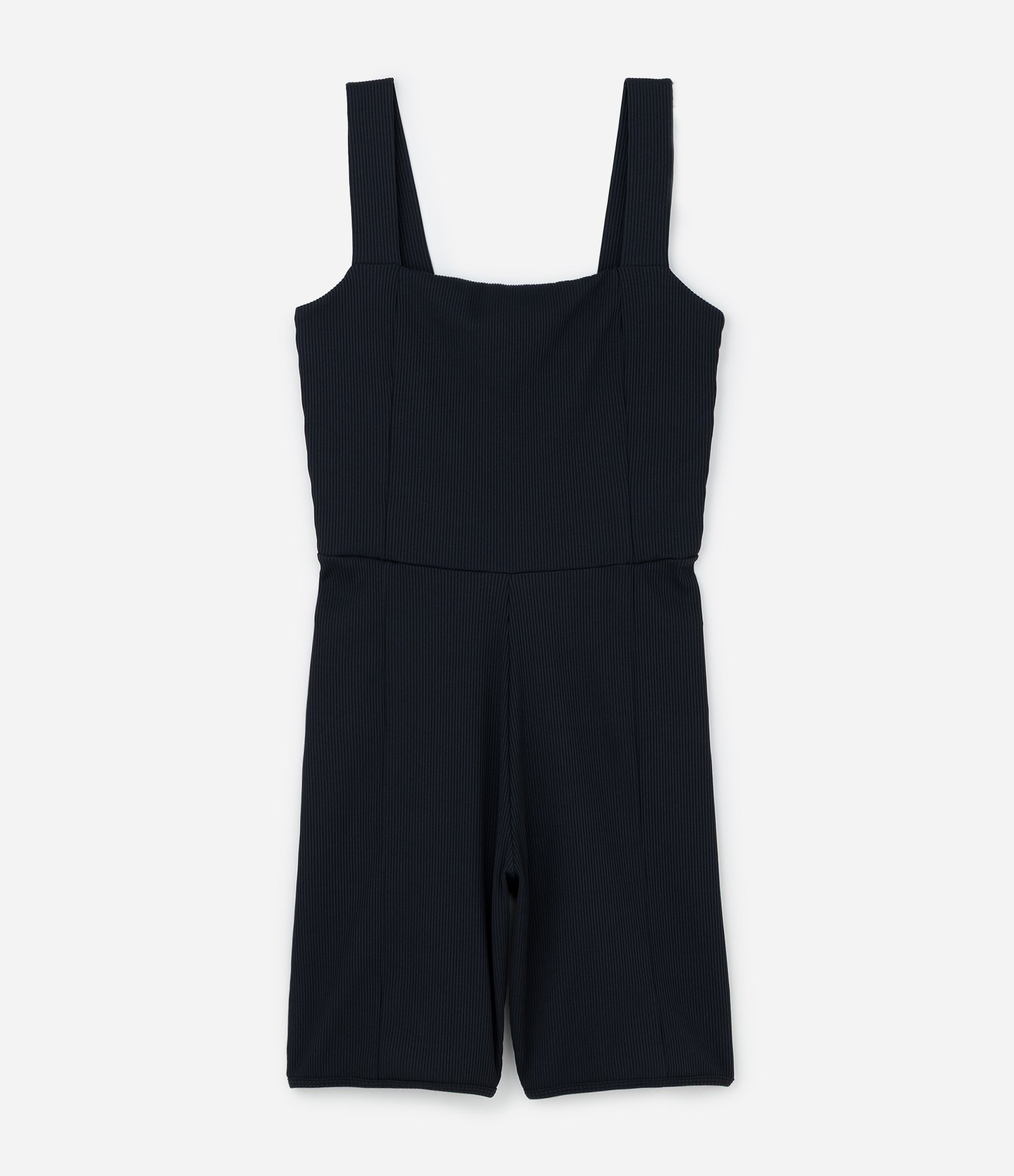 Macaquinho Esportivo em Ribana com Tecnologia Dry Curve & Plus Size Preto 5