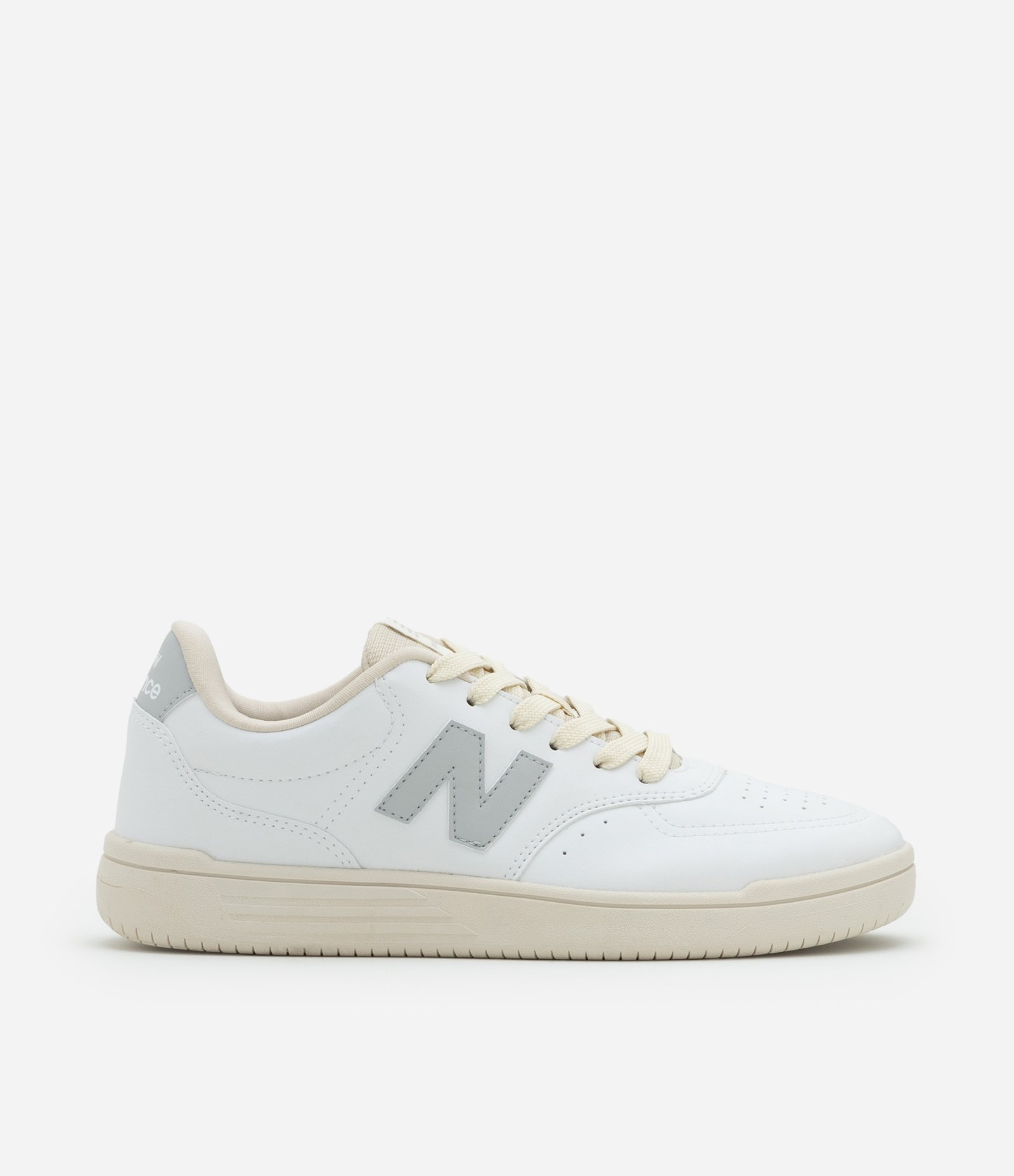 Tênis Casual BB80 New Balance Branco/Cinza 1