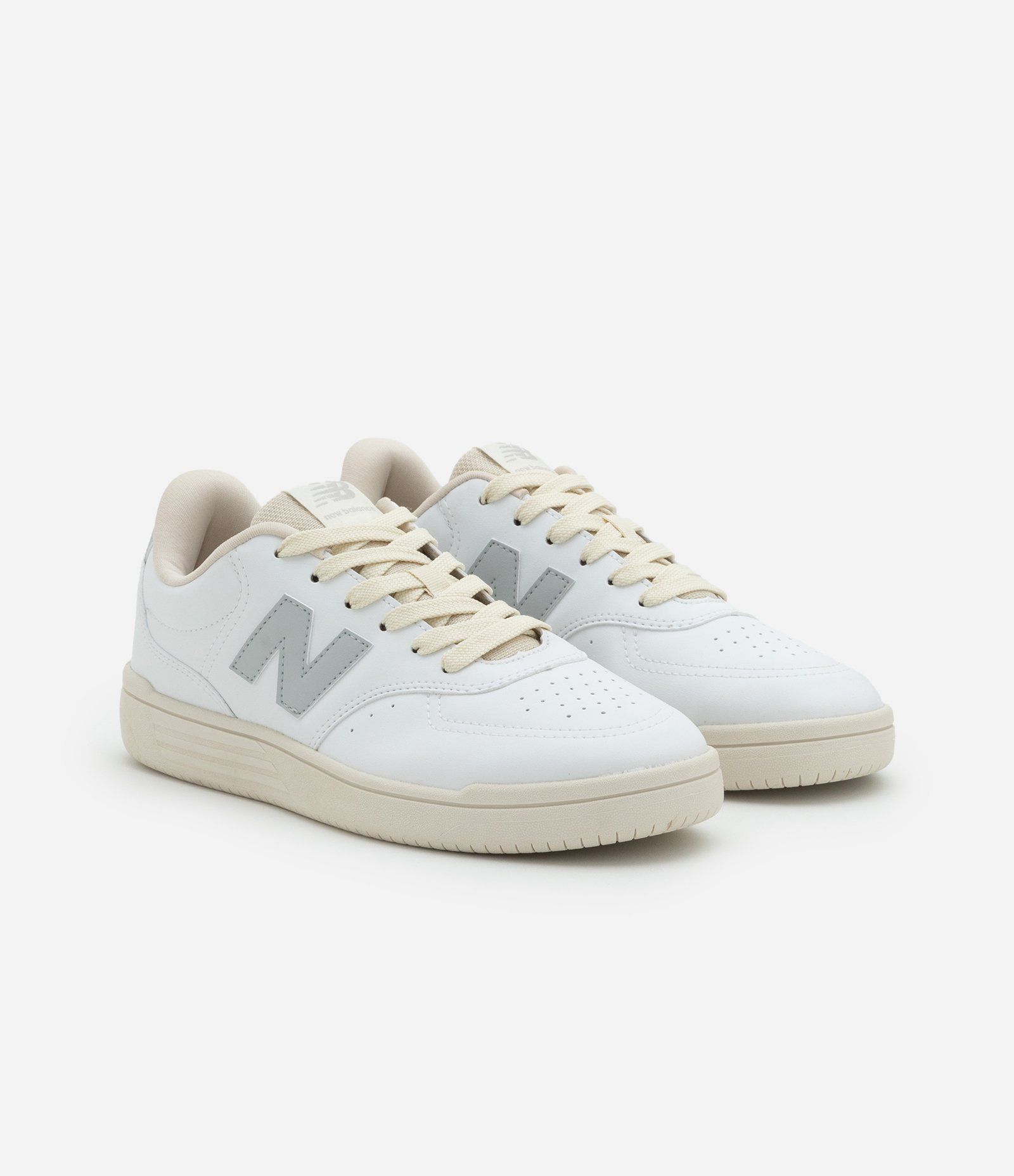 Tênis Casual BB80 New Balance Branco/Cinza 2