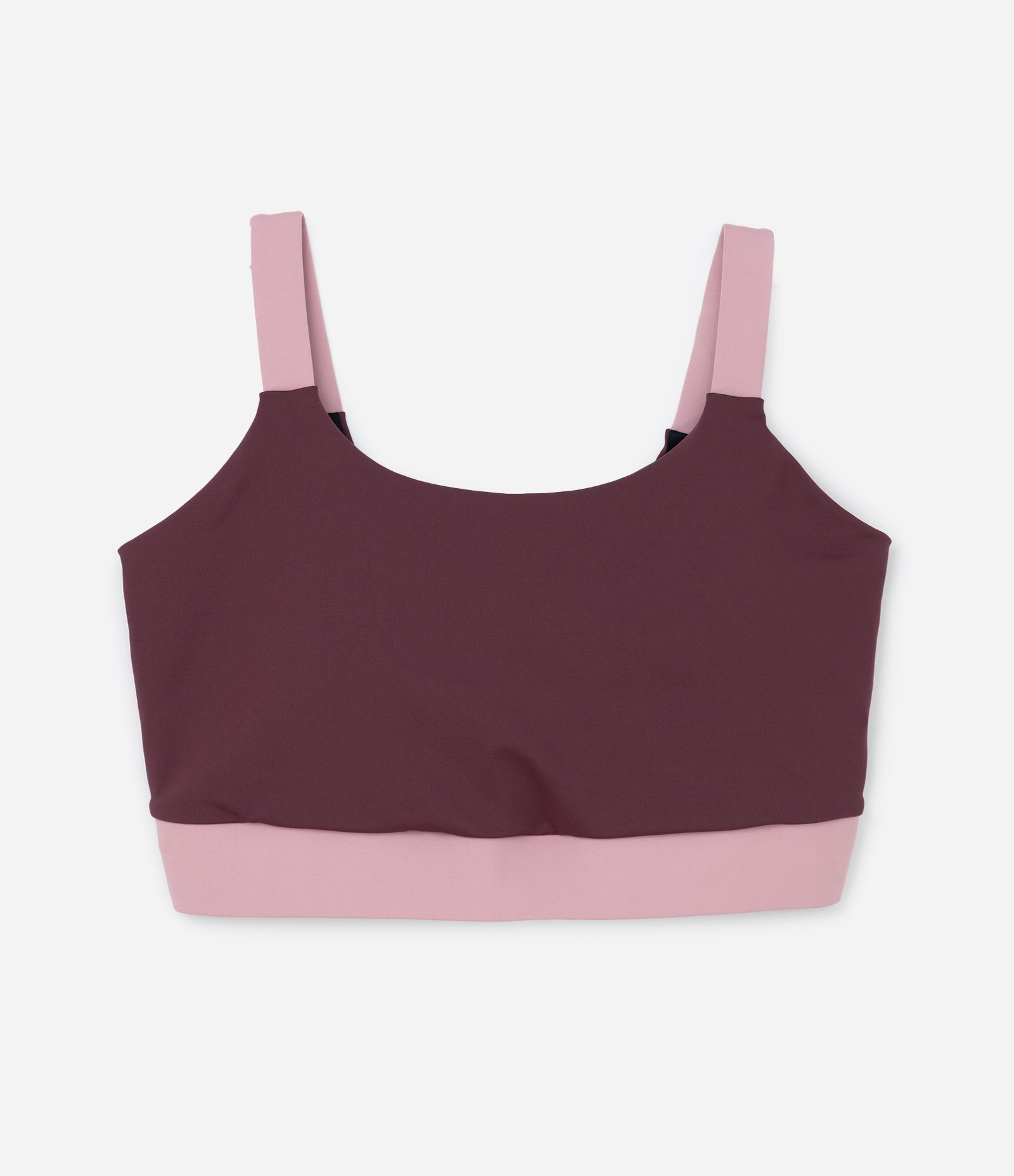 Top Esportivo com Tecnologia Dry e Barra Contrastante Curve e Plus Size Vermelho 5