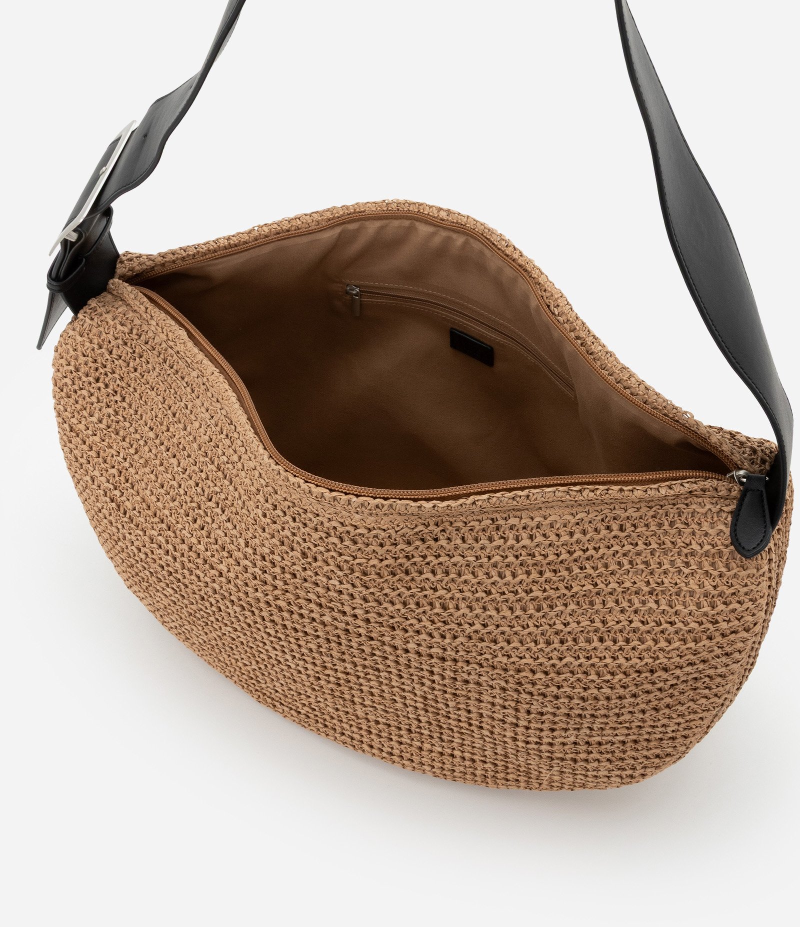 Bolsa Baguete em Papel Texturizada Bege 5