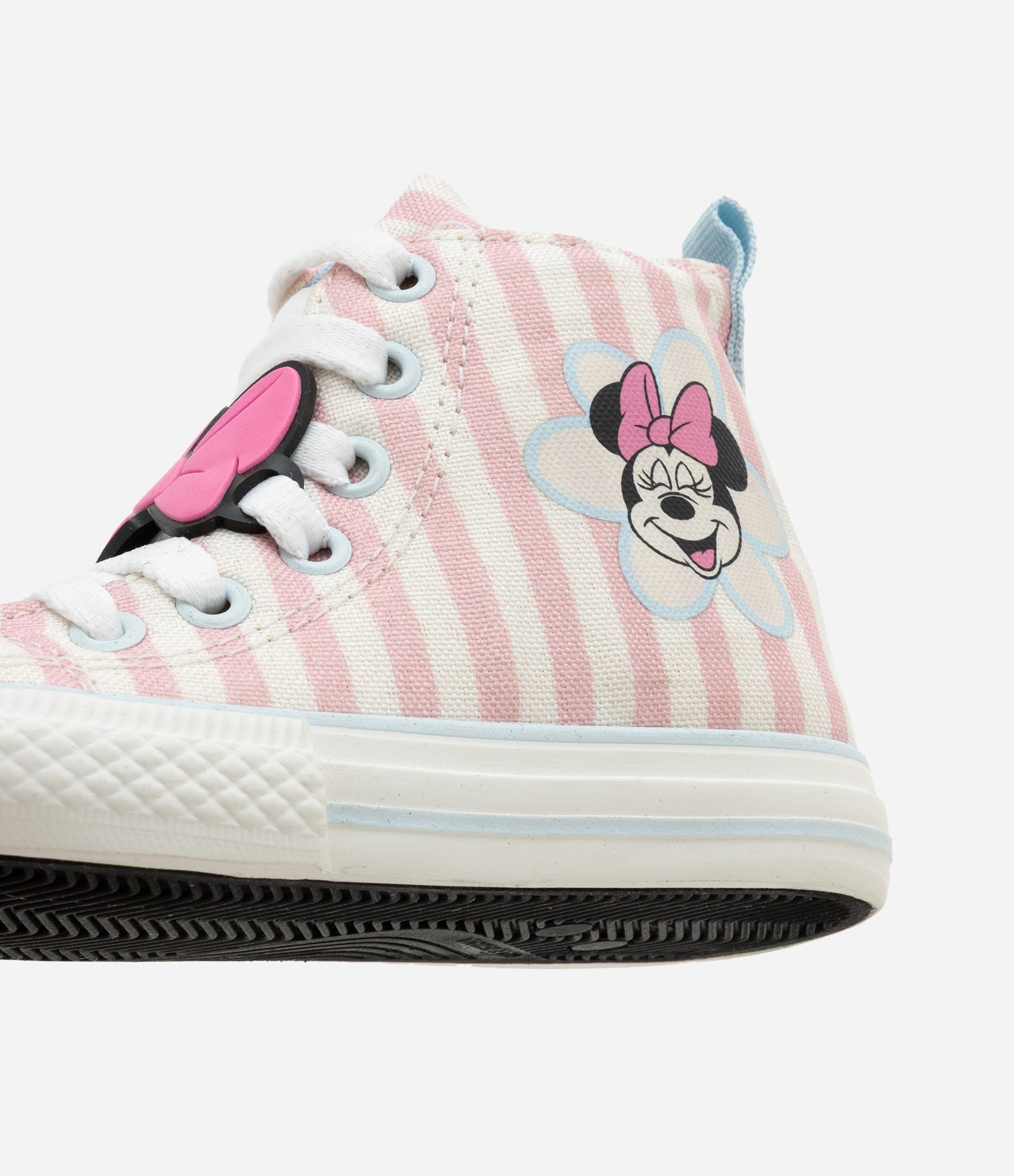 Tênis Abotinado Infantil com Estampa Minnie - Tam 20 ao 27 Rosa 3