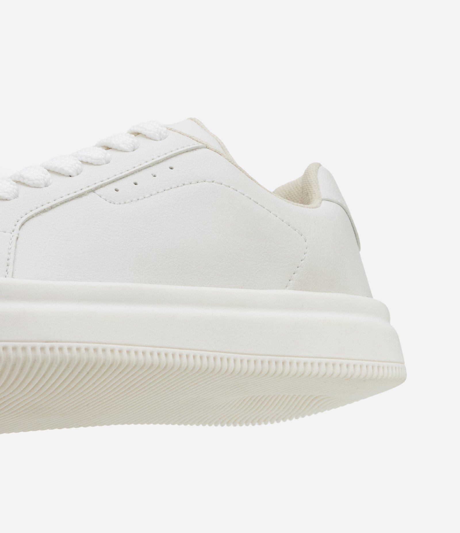 Tênis Infantil Básico em PU - Tam 28 ao 35 Branco 2