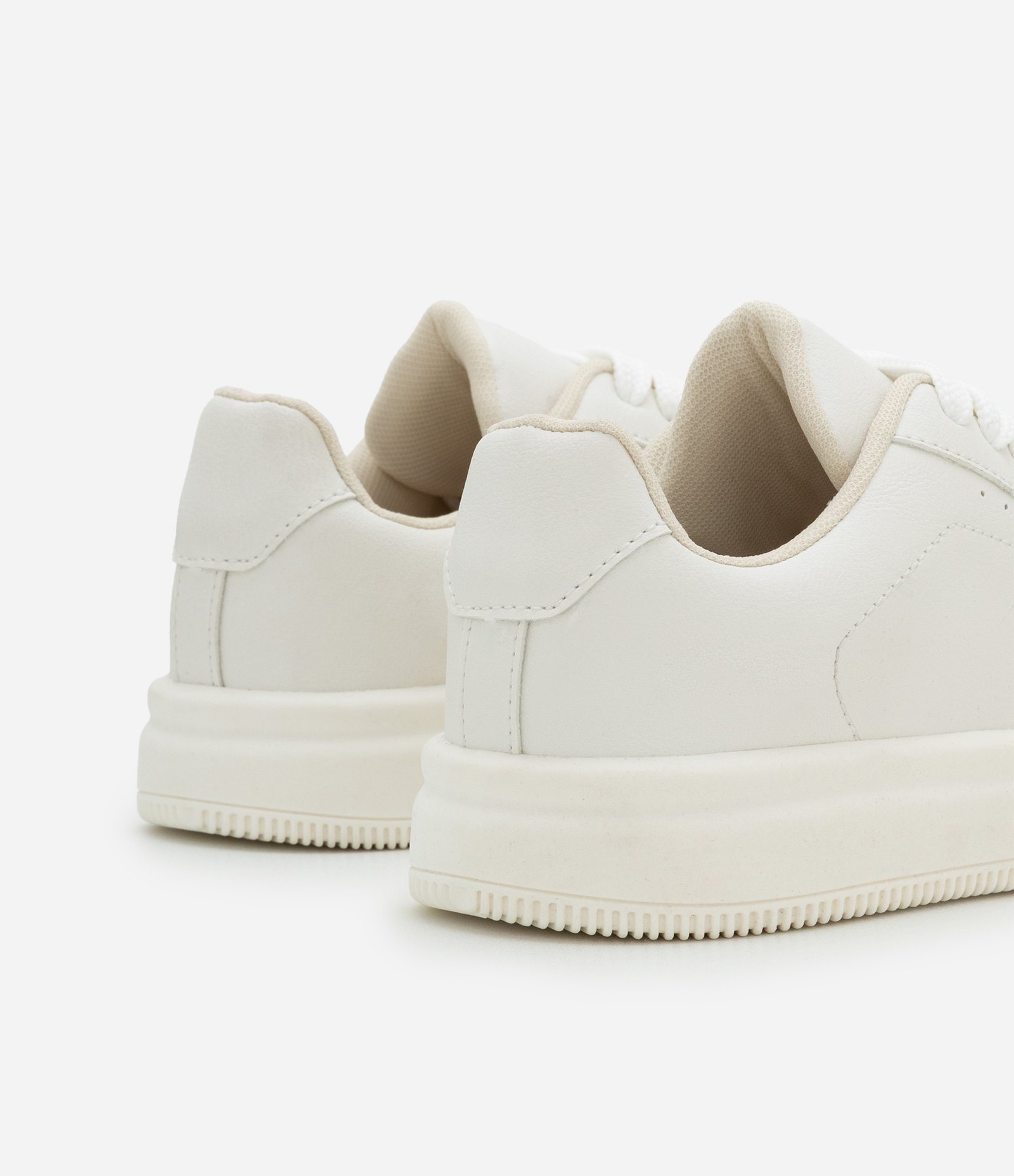 Tênis Infantil Básico em PU - Tam 28 ao 35 Branco 4