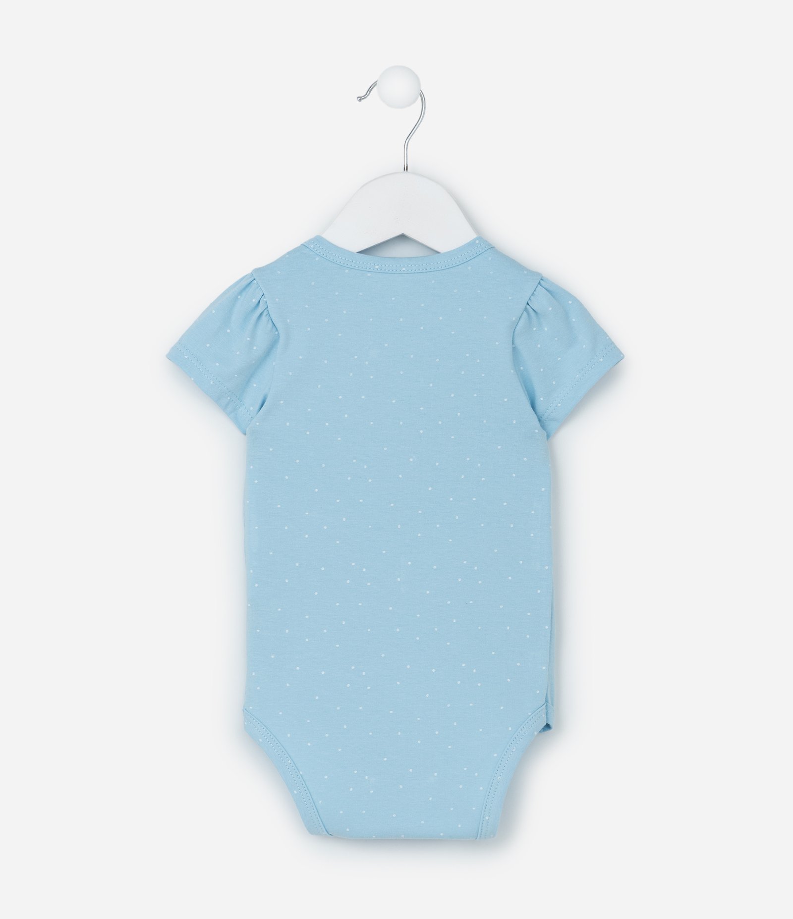 Body Infantil com Estampa Tucano e Arara - Tam 0 a 18 meses Azul 3